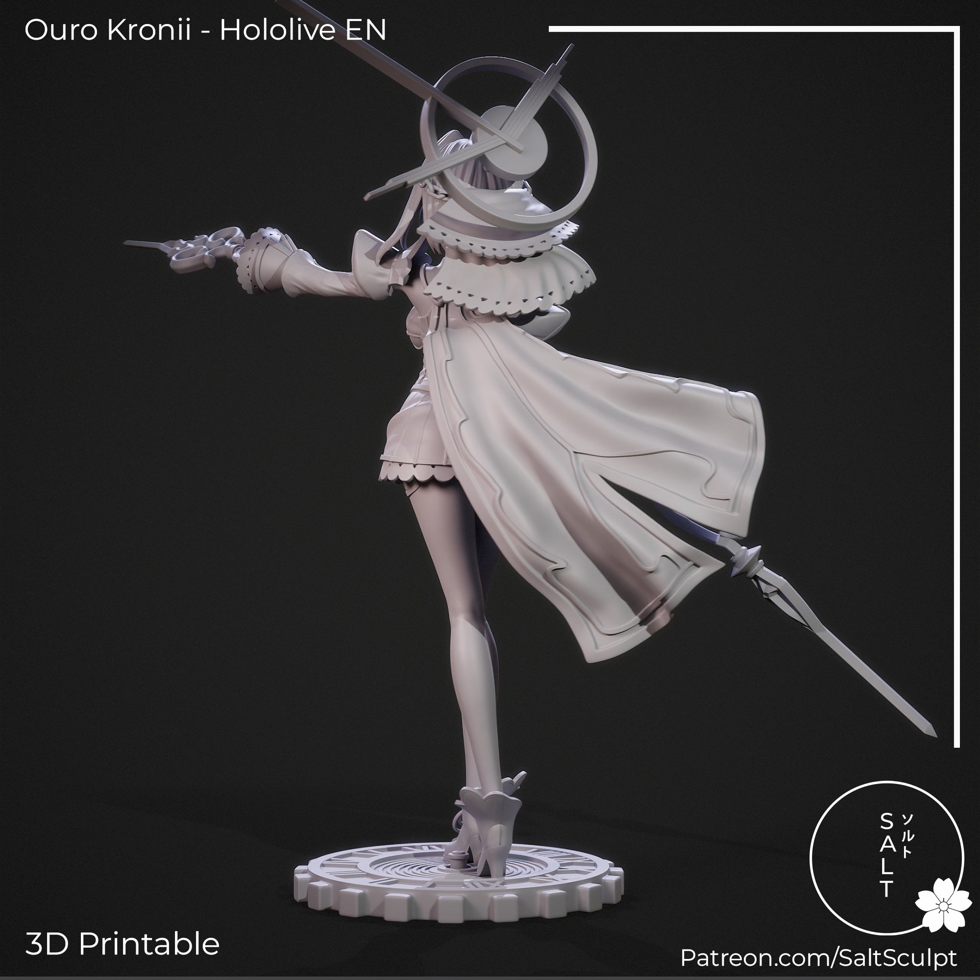 Ouro Kronii - Hololive - 1:7 Scale Figure - Image 4