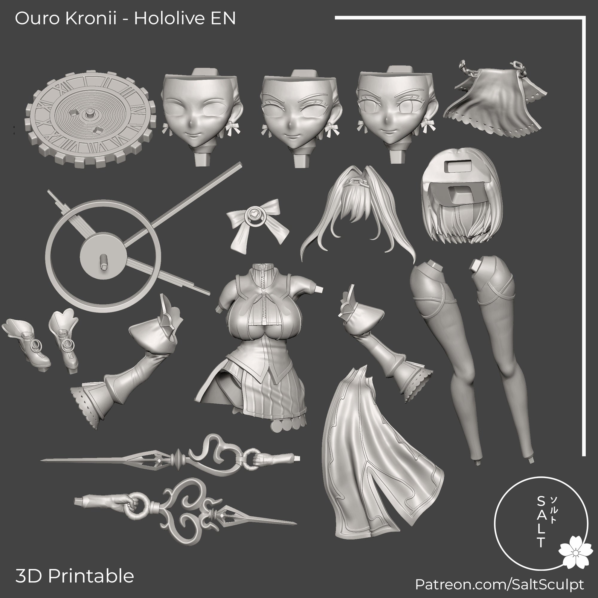 Ouro Kronii - Hololive - 1:7 Scale Figure - Image 6