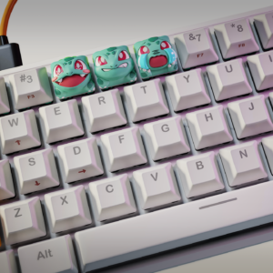Bulbasaur - Pocket Monsters - Keyboard Keycaps