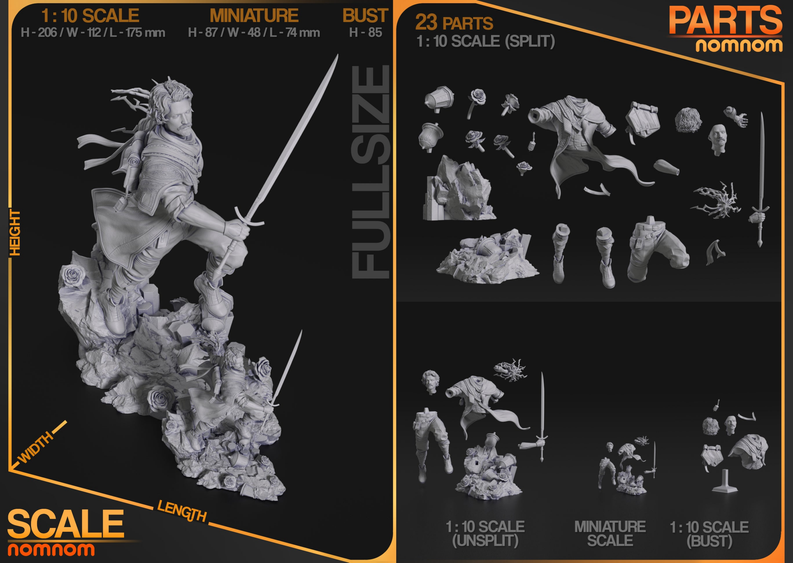 Gustave - Expedition 33 - 1:10 Scale Figure - Image 4