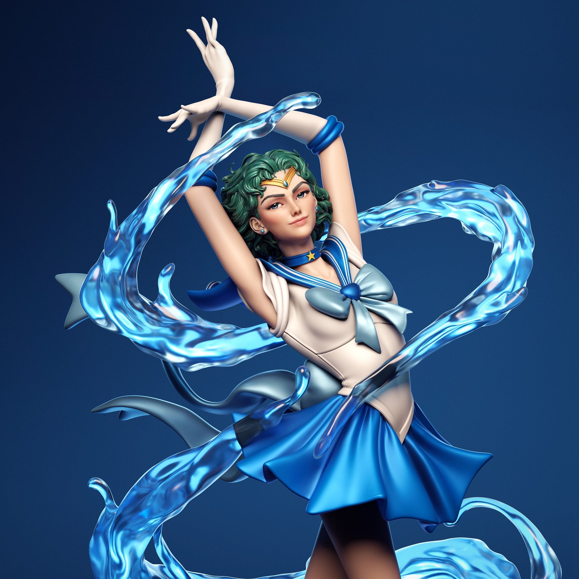 Ami Mizuno - Sailor Moon- 1:6 Scale Figure - Image 3