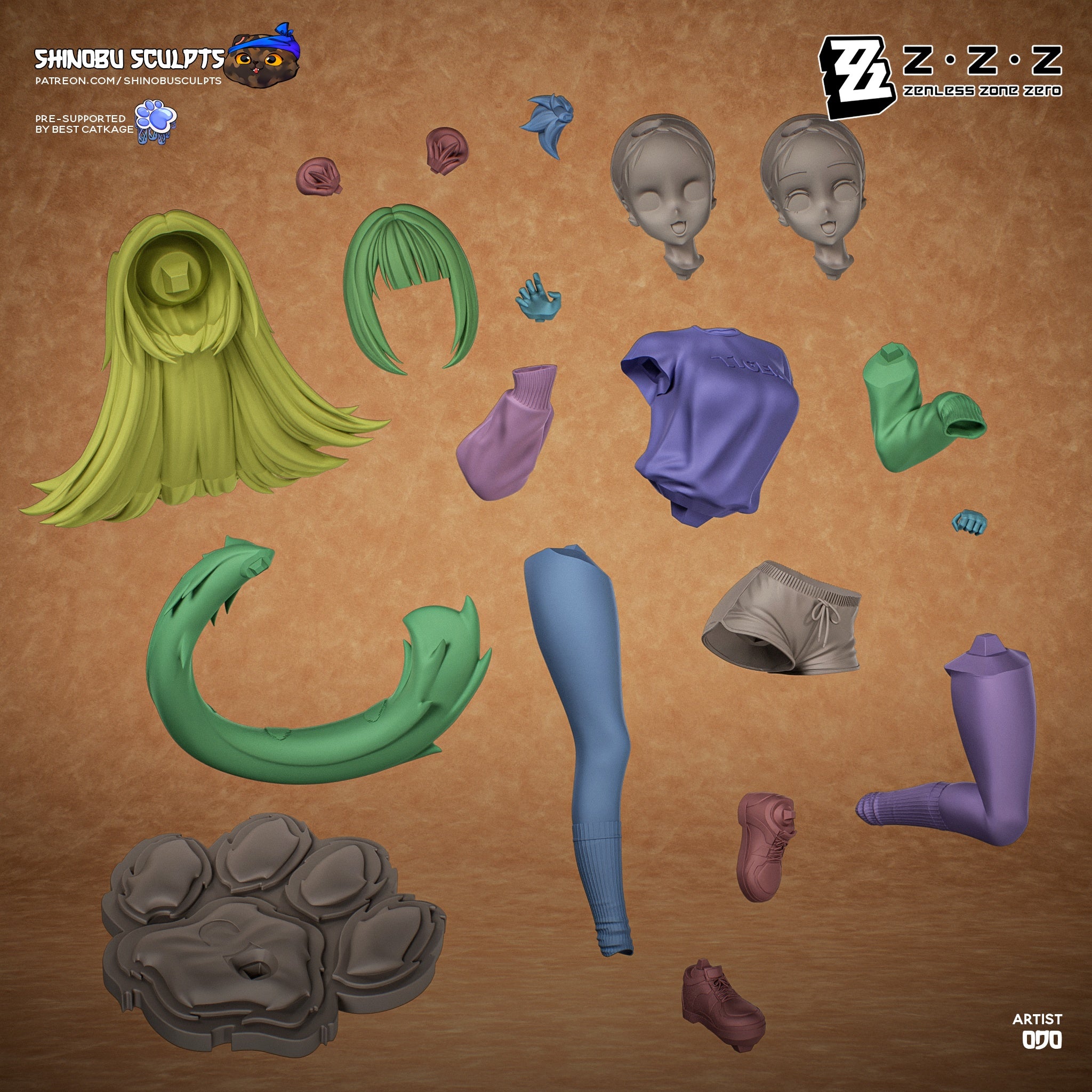 Ju Fufu - Zenless Zone Zero - 1:8 Scale - Image 6