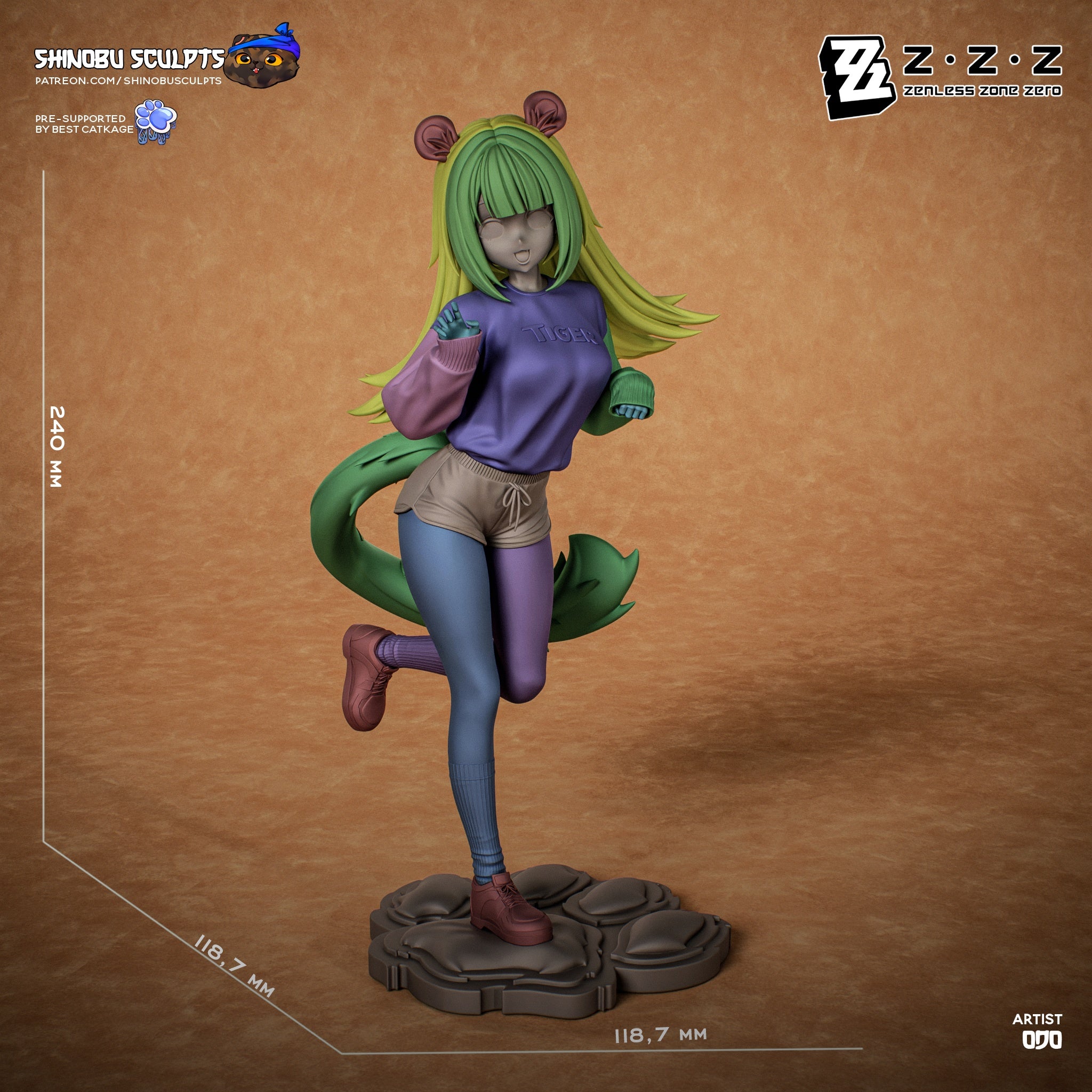 Ju Fufu - Zenless Zone Zero - 1:8 Scale - Image 5