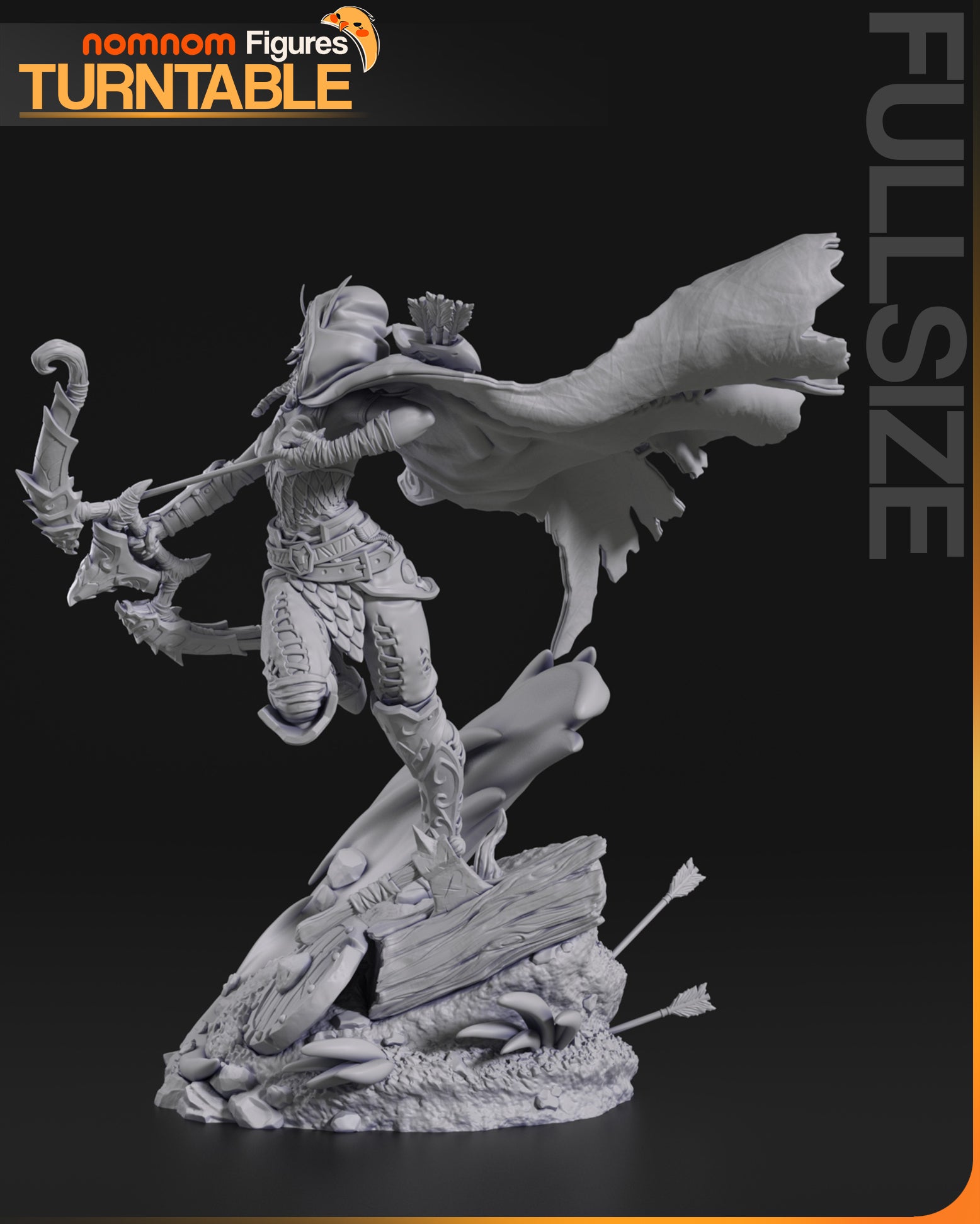 Alleria Windrunner - Warcraft - 1:10 Scale Figure - Image 4