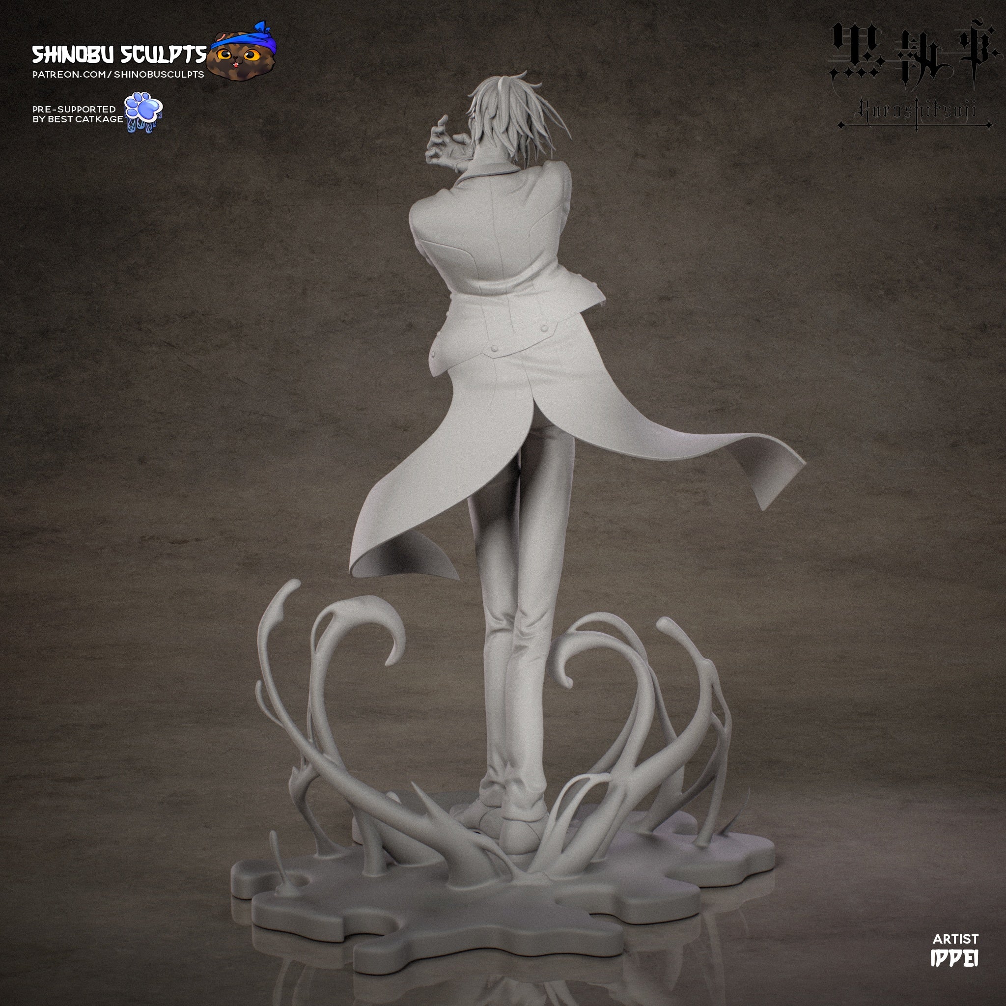 Sebastian Michaelis - Black Butler - 1:8 Scale - Image 4