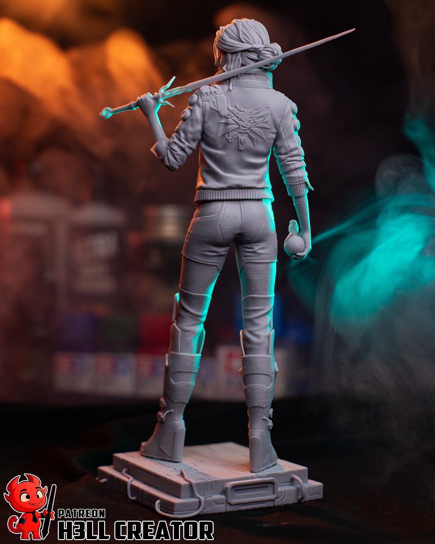 Ciri - Cyberpunk 2077 - 1:8 Scale & Bust - Image 4