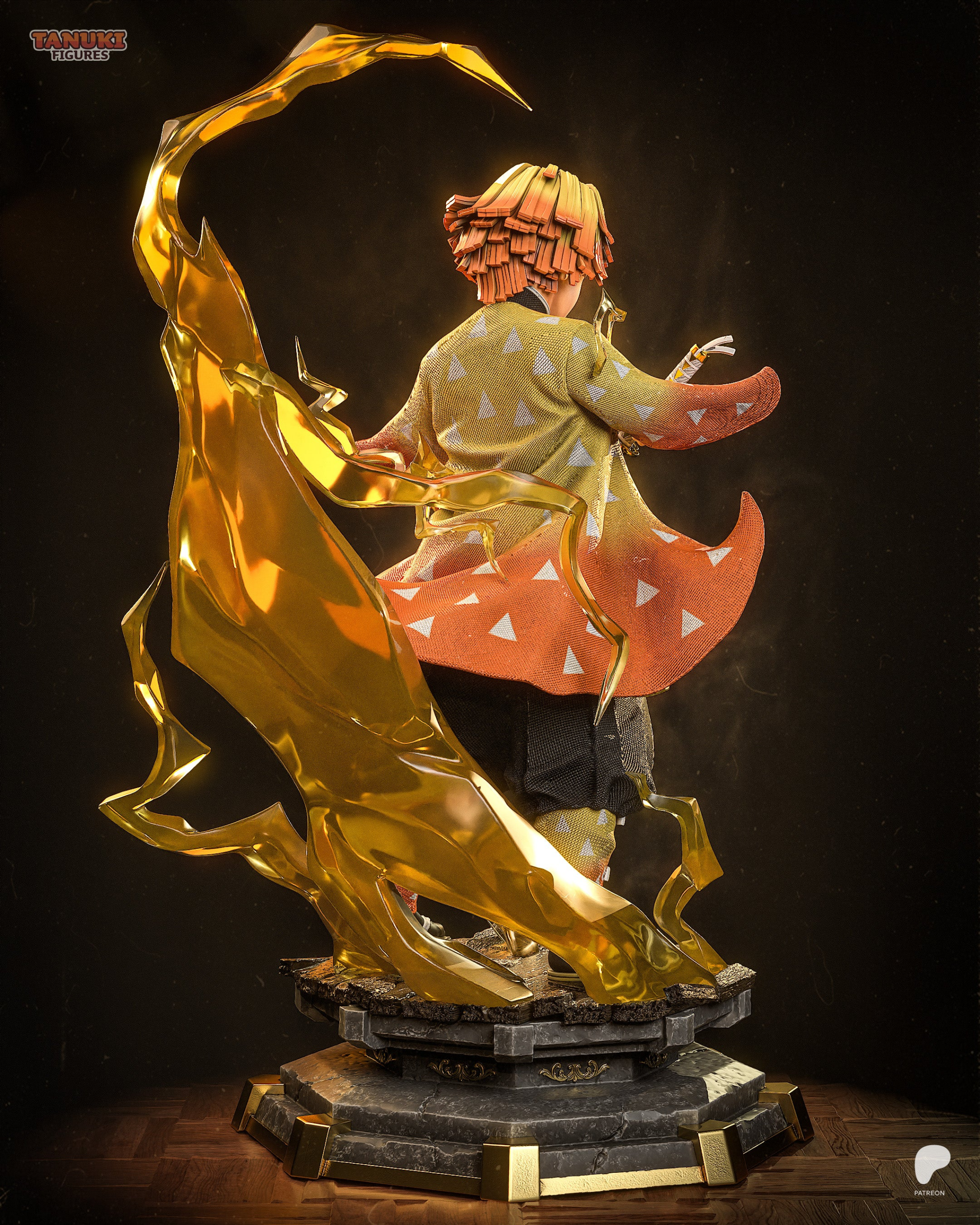 Zenitsu - Demon Slayer / Kimetsu no Yaiba - 1:6 Scale & Bust - Image 3