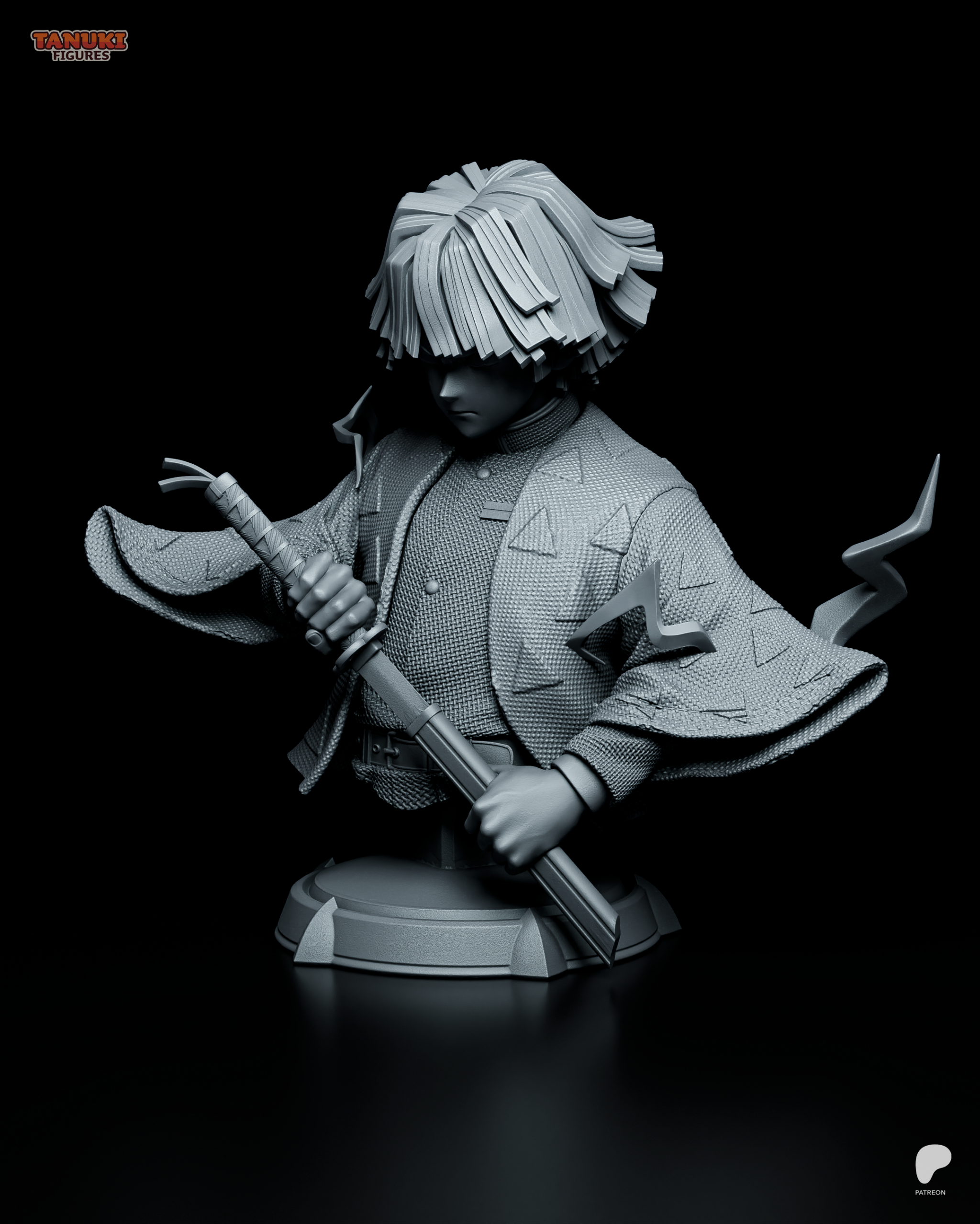 Zenitsu - Demon Slayer / Kimetsu no Yaiba - 1:6 Scale & Bust - Image 4