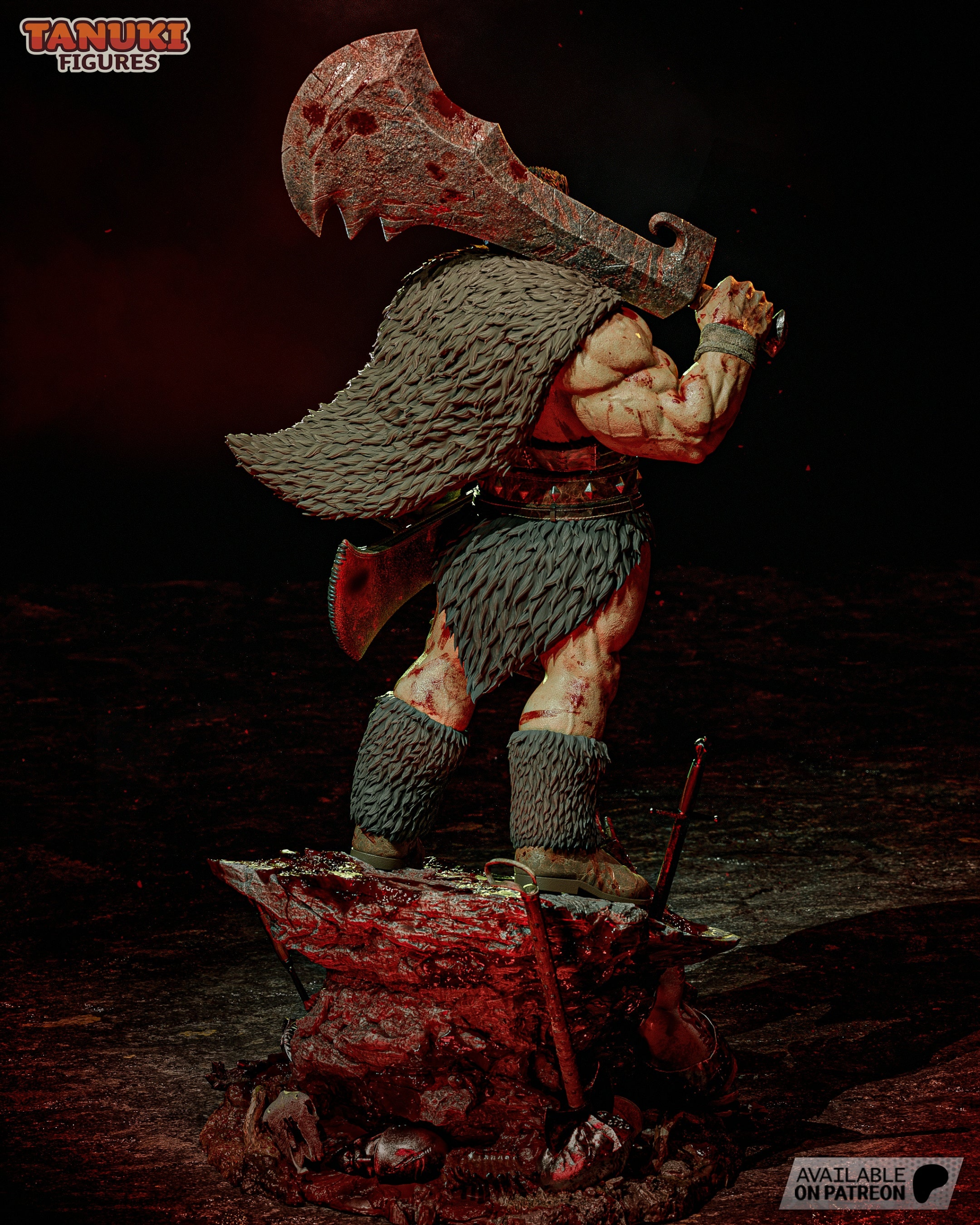 Zodd - Berserk - 1:6 Scale & Bust - Dungeon Master Minis