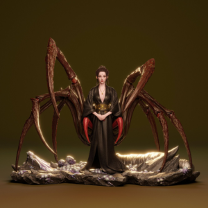 Spider Queen - CA3D Original Art (SFW/NSFW 18+ Only) - 1:6 Scale Figure