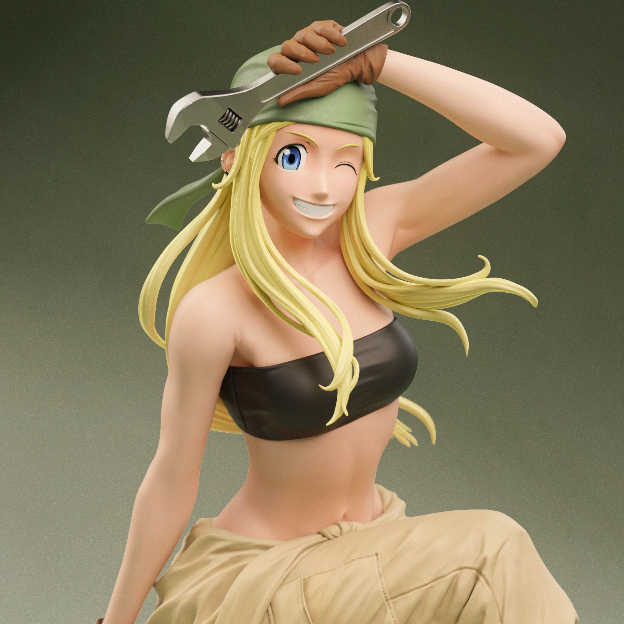 Winry Rockbell - Full Metal Alchemist - 1:6 Scale Figure - Image 3
