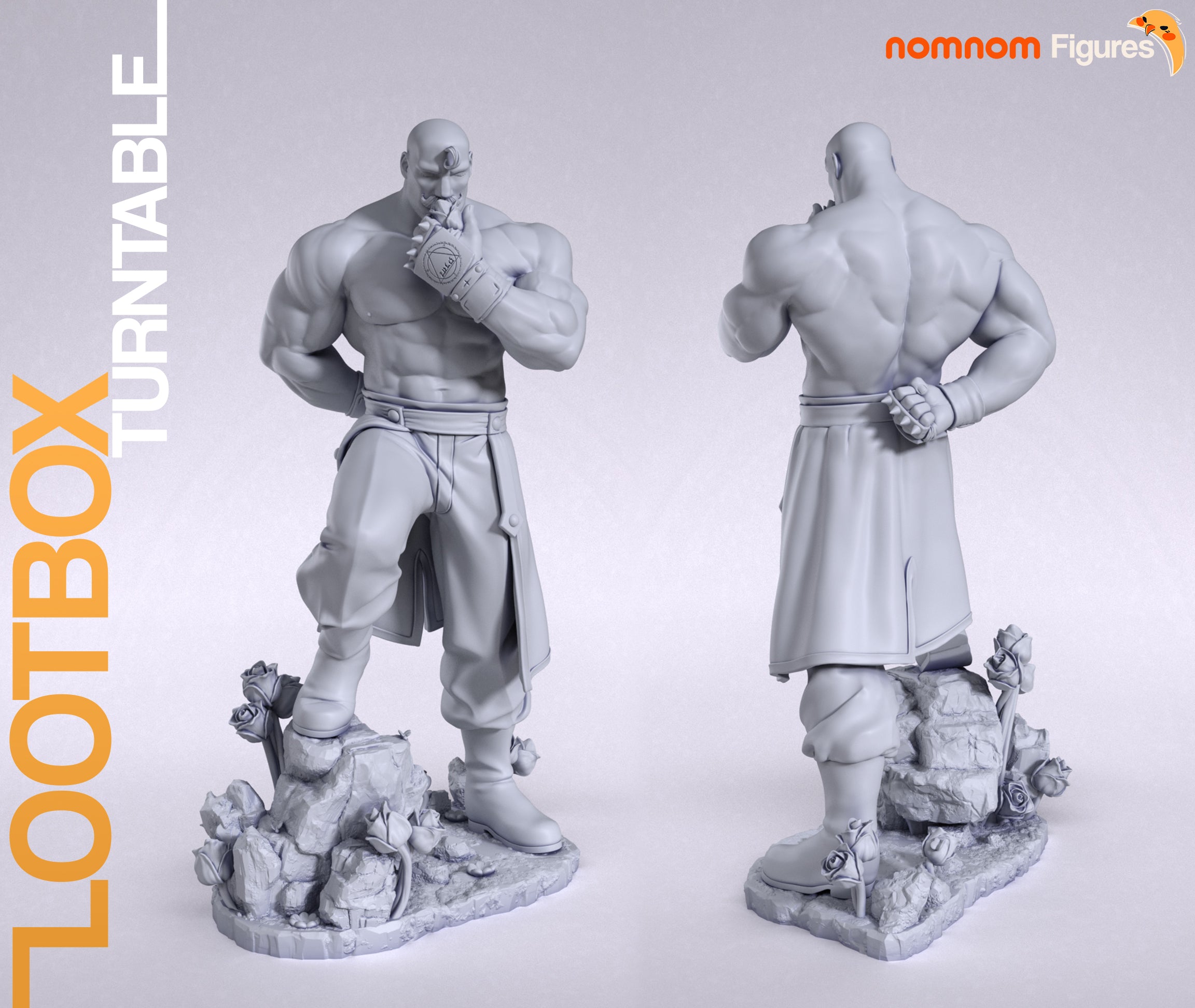 Alex Luis Armstrong - Full Metal Alchemist - 1:10 Scale - Image 4