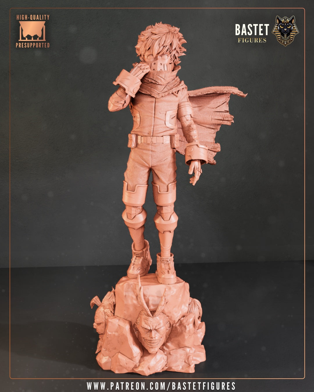 Deku Midoria - My Hero Academia/Boku no Hīrō Akademia - 1:8 Scale Figure & Bust - Image 3