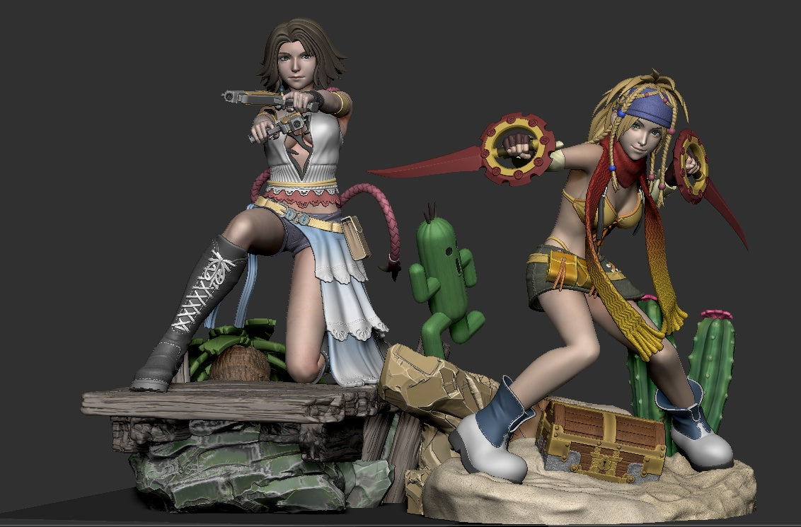 Final Fantasy X Diorama- 1:8 Scale Collectible Figures - Image 3