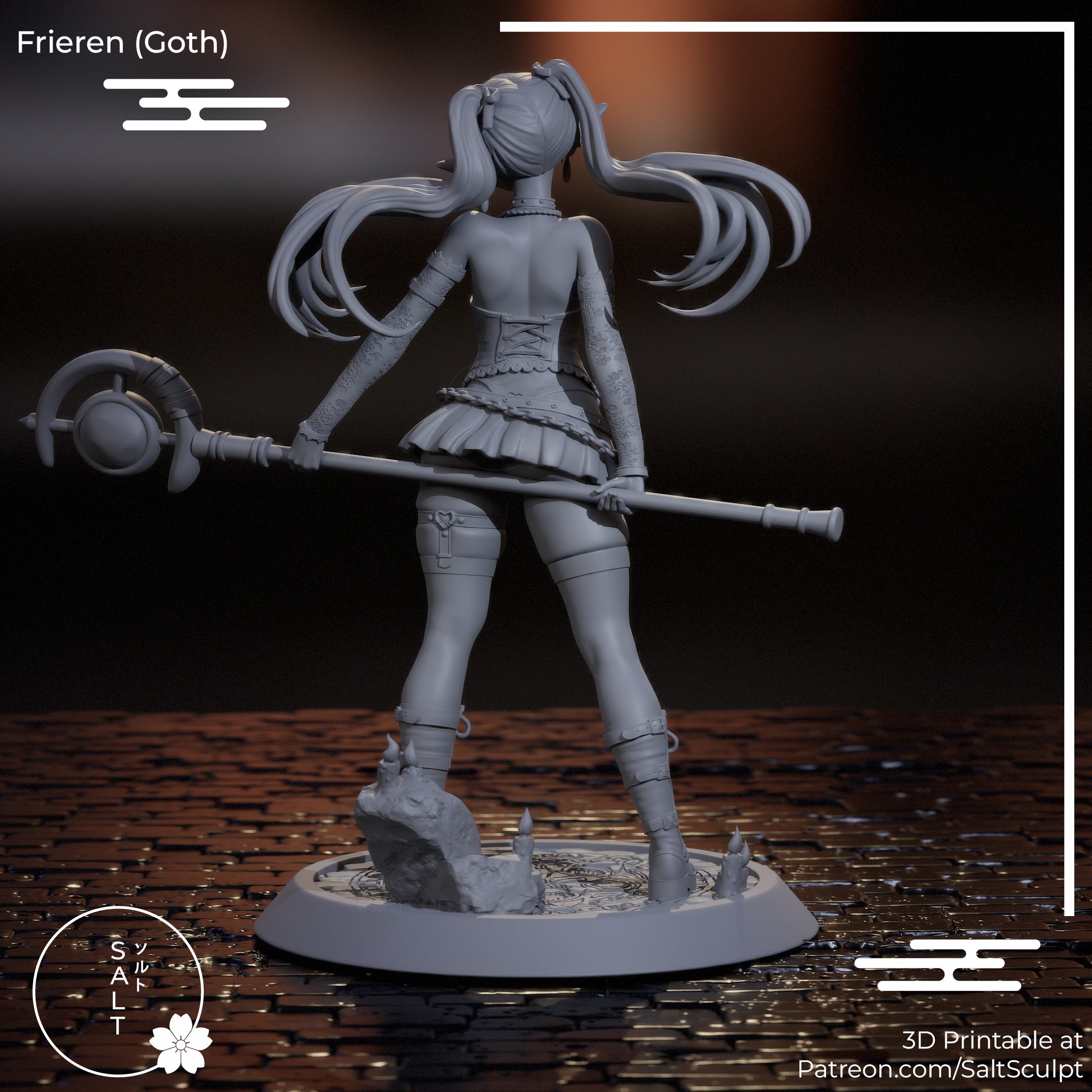 Goth Frieren - Frieren: Beyond Journey's End / Hepburn: Sōsō no Furīren - 1:7 Scale Figure - Image 6