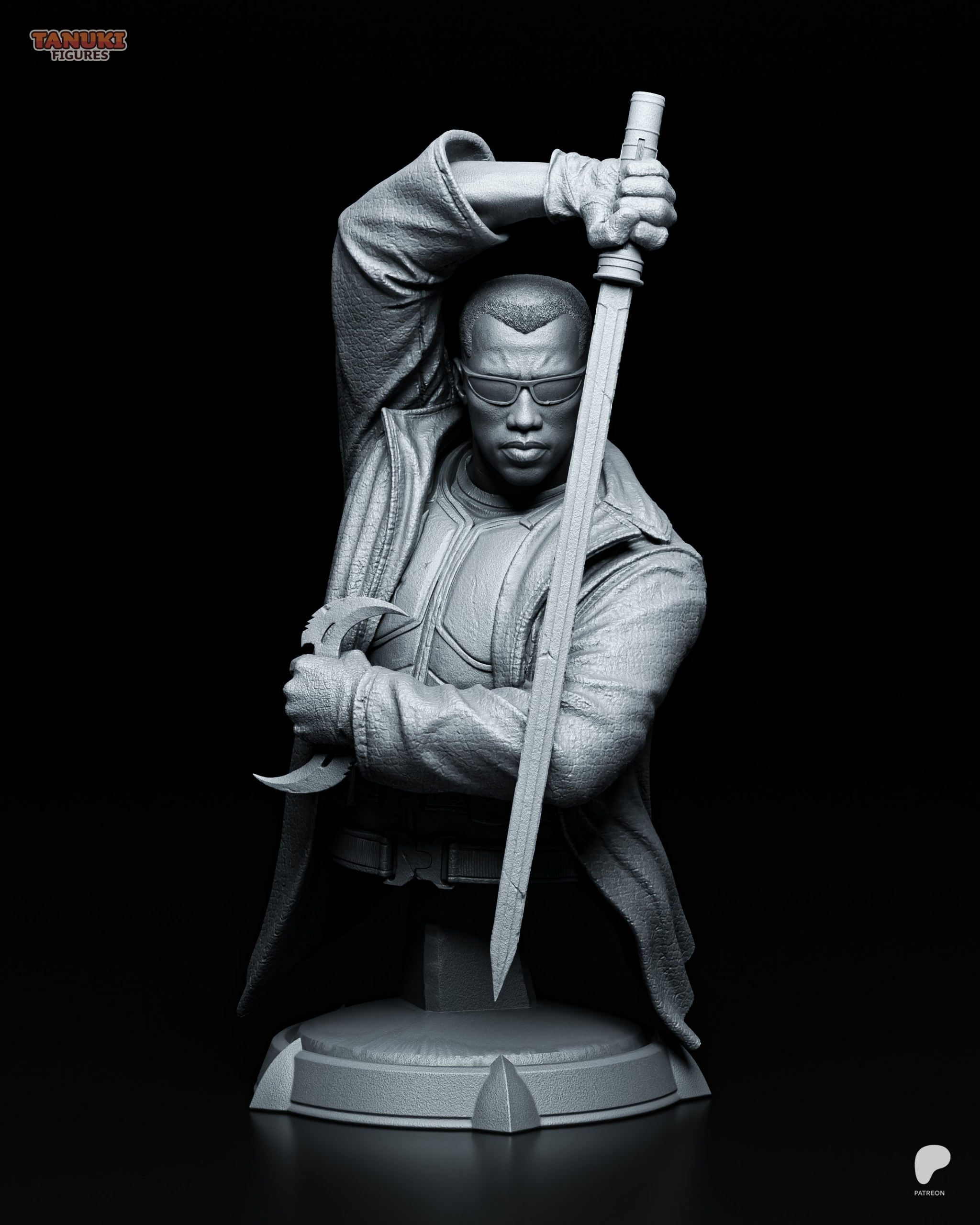 Blade - Marvel Comics - 1:6 Scale Collectible Figure & Bust - Image 6