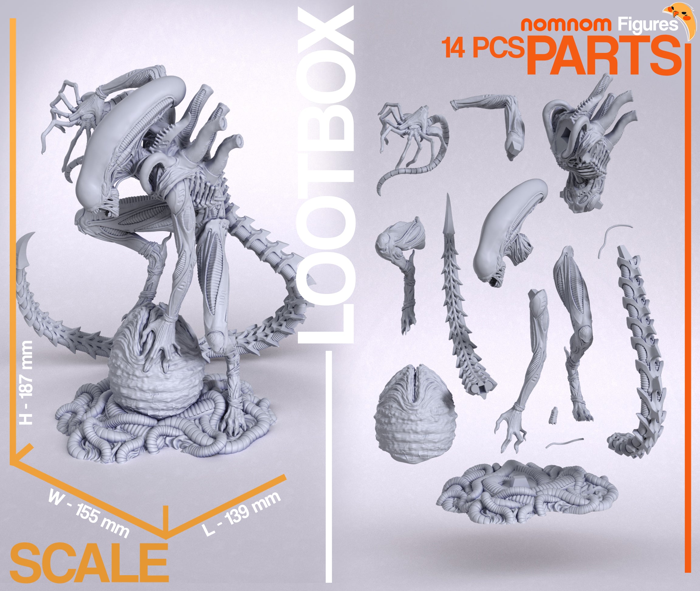 Xenomorph - Aliens - 1:10 Scale Figure - Image 4