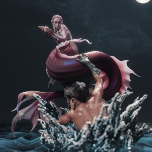 Mermaid - Original CA3D Design - 1:6 Scale Figure