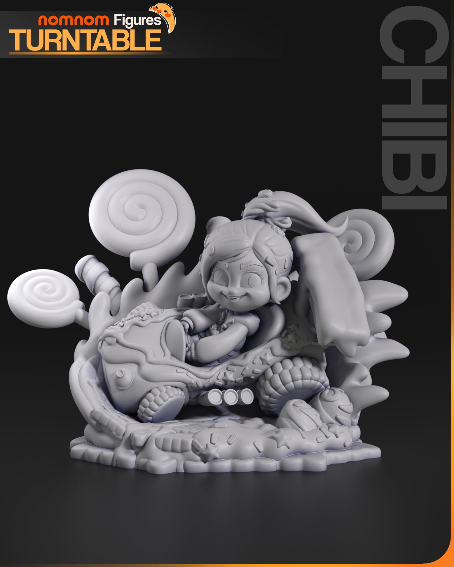 Chibi Vanellope Von Schweetz - Wreck-It Ralph Figure - Image 3