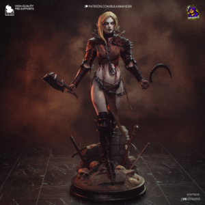 Clang - Trench Crusade Stigmatic Nun Inspired - 1:8 Scale Figure