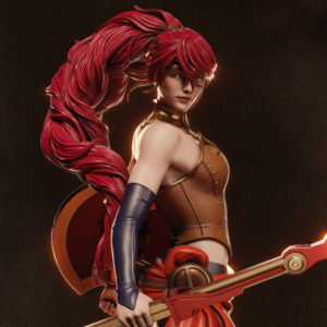Pyrrha Nikos - RWBY - 1:6 Scale Figure