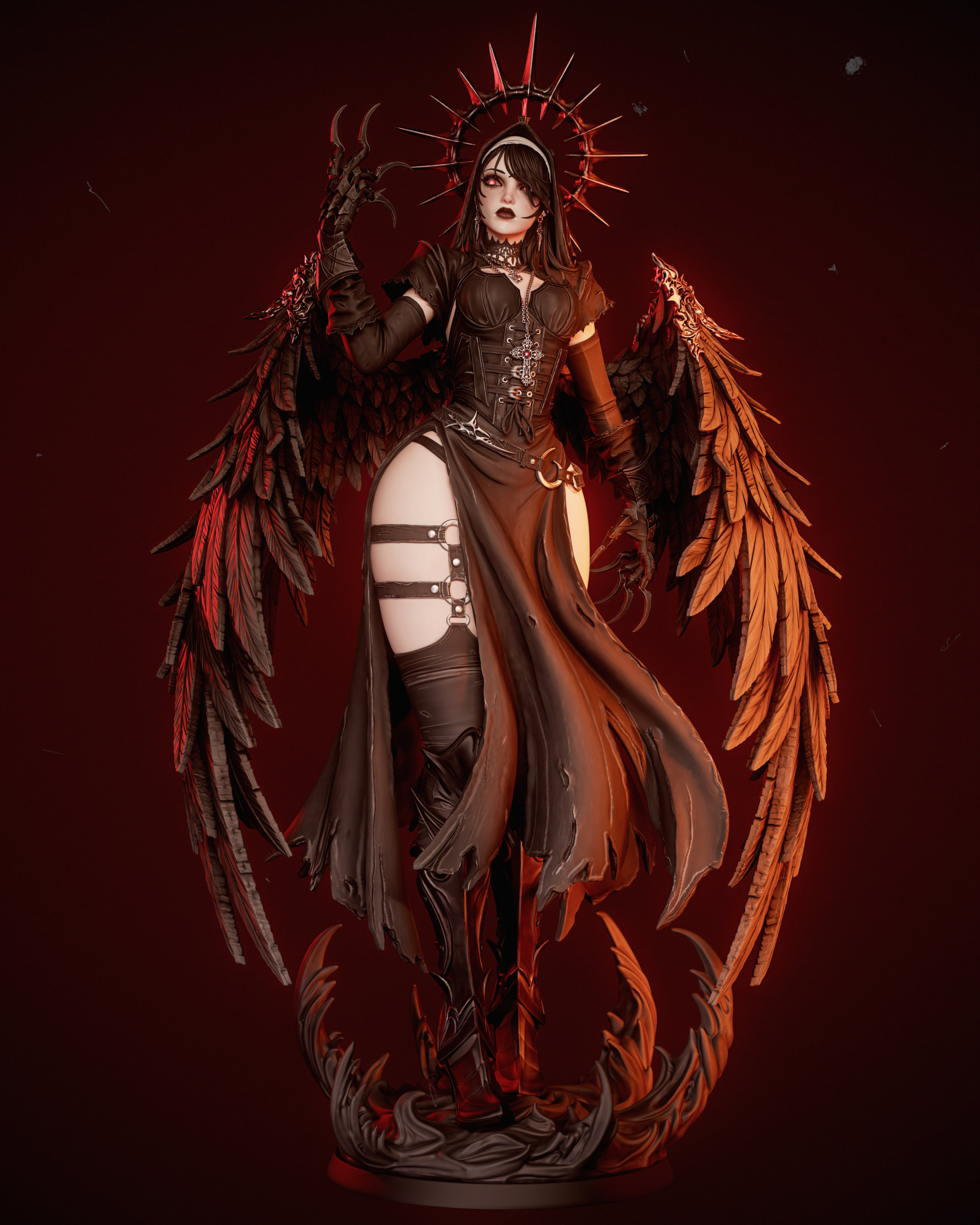 Corrupted Nun - CA3D Original - 1:6 Scale Figure - Image 6