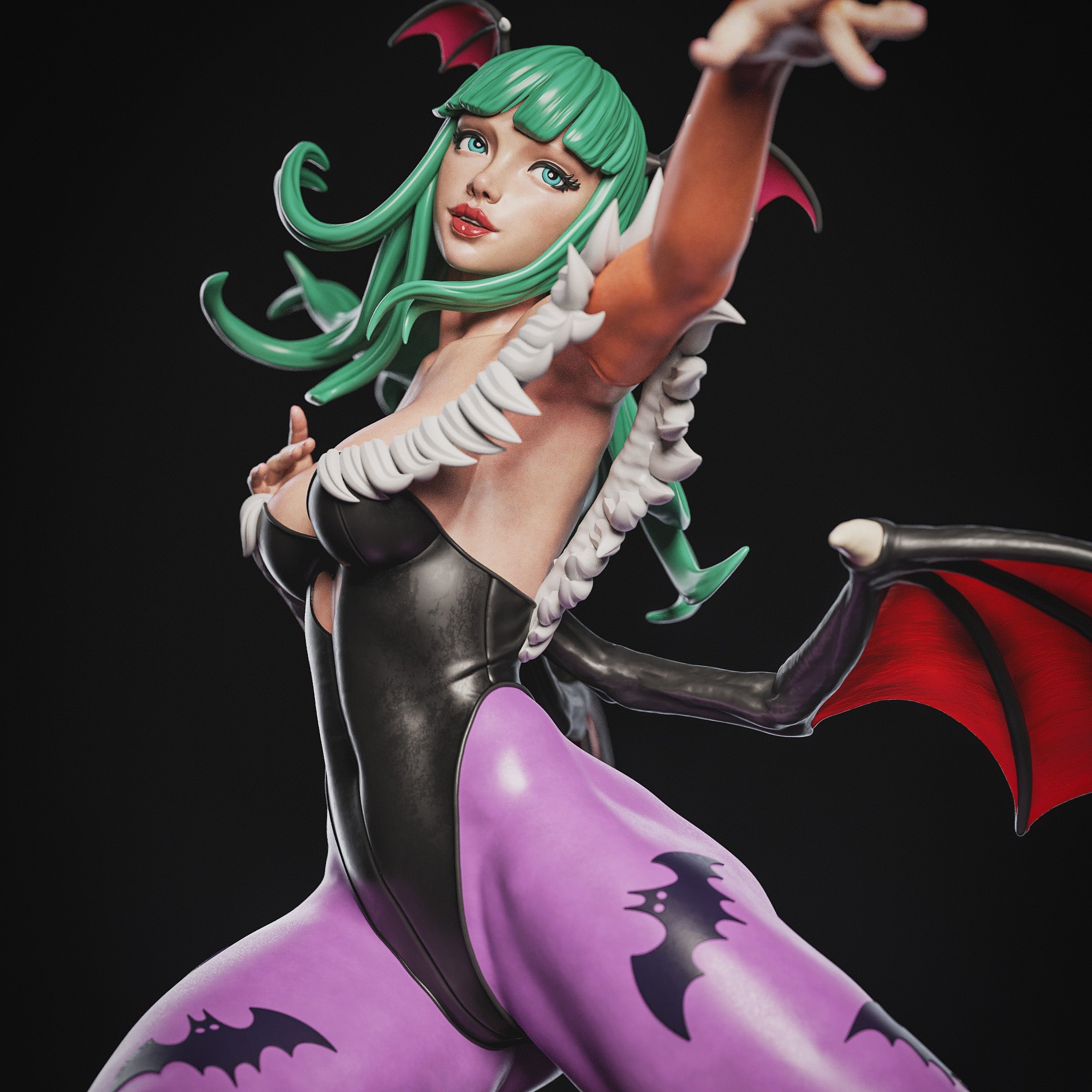 Morrigan Aensland - Darkstalkers (SFW/NSFW 18+ Only) - 1:6 Scale Figure