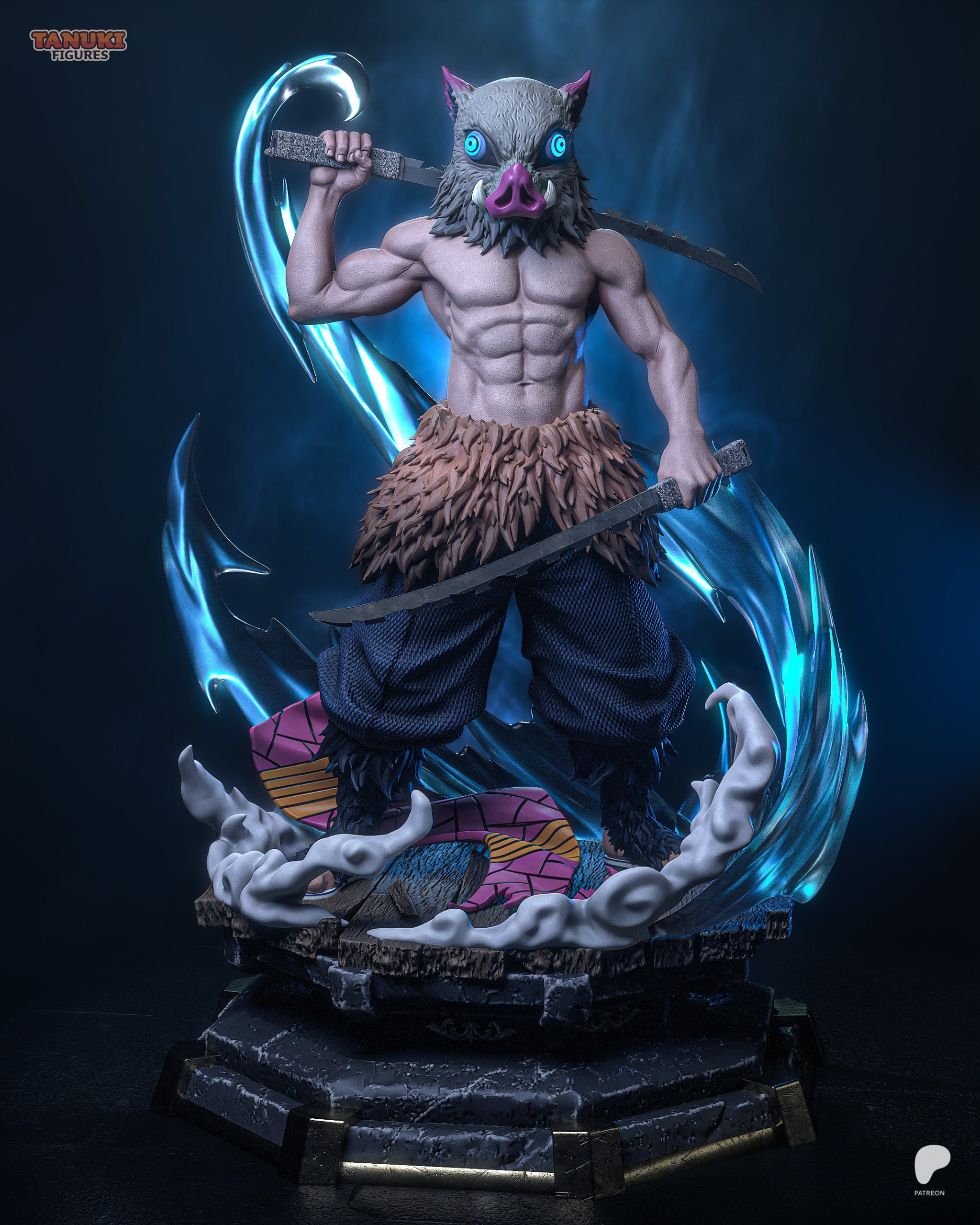 Inosuke - Demon Slayer / Kimetsu no Yaiba - 1:6 Scale Figure & Bust - Image 2