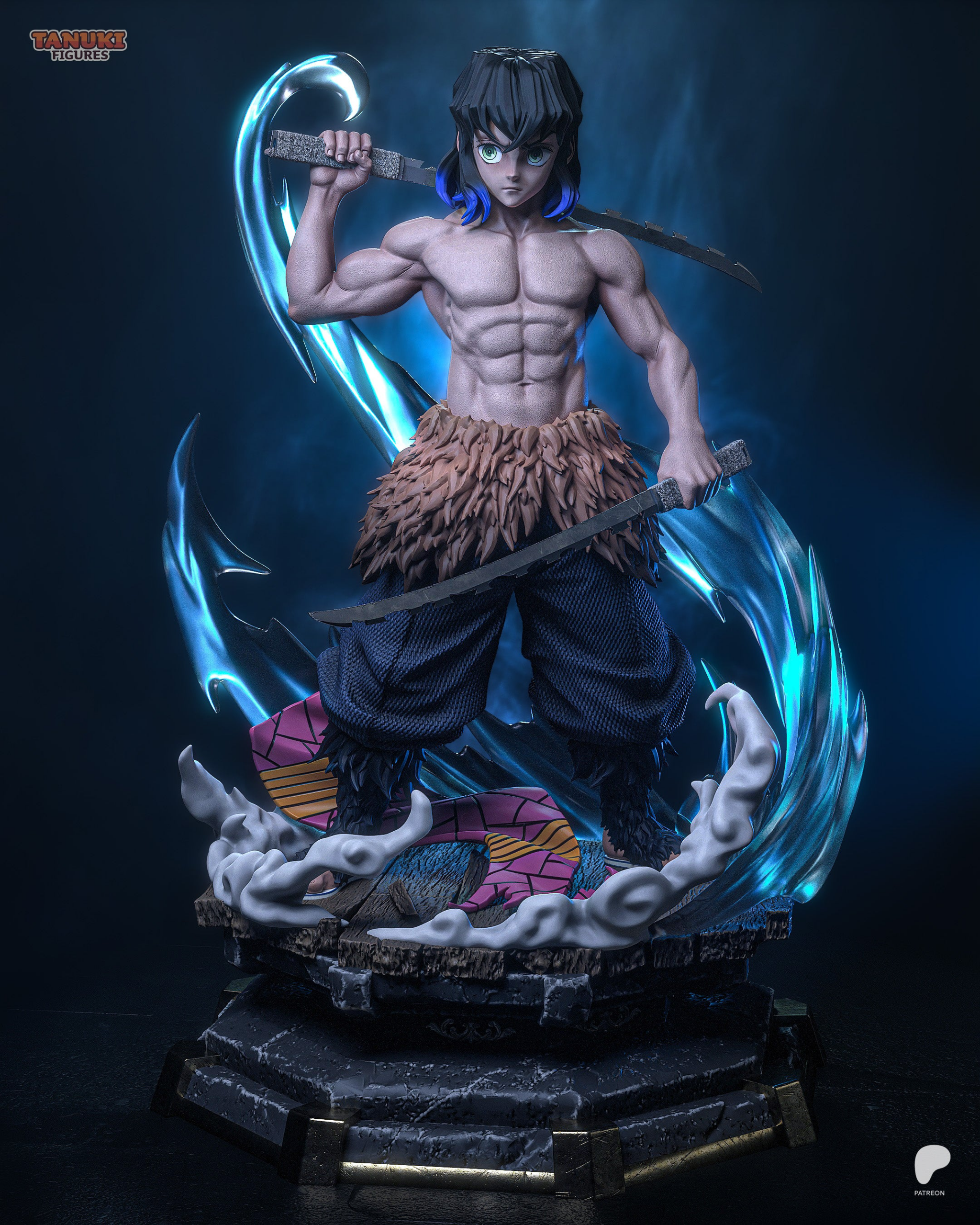 Inosuke - Demon Slayer / Kimetsu no Yaiba - 1:6 Scale Figure & Bust - Image 3