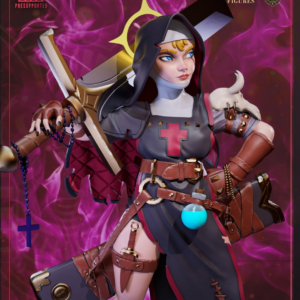 The Saints - Assassin Nun - Hitman - 1:8 Scale Figure & Bust