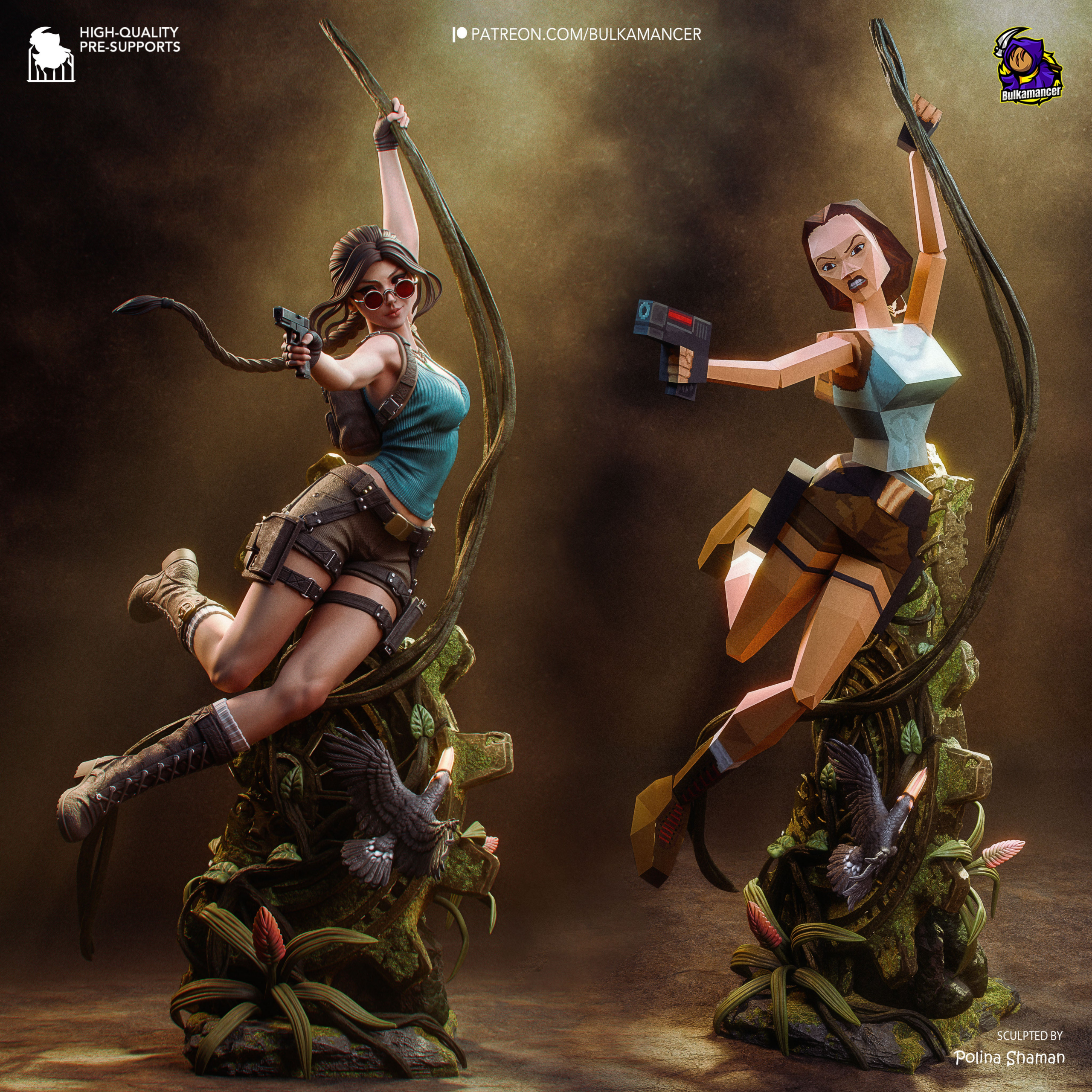 Lara Croft - Tomb Raider - 1:8 Scale Figure