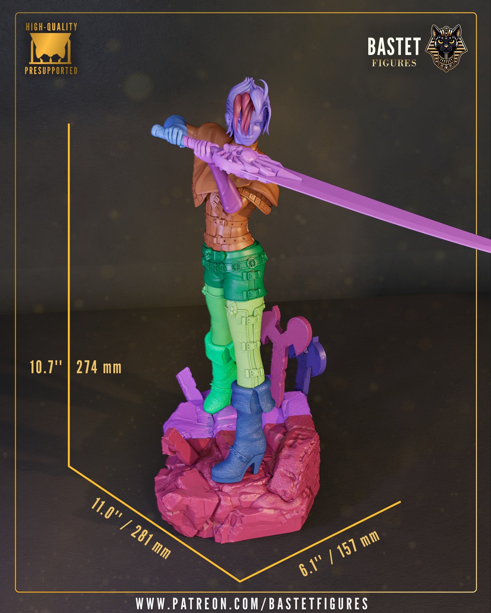 Final Fantasy X Diorama- 1:8 Scale Collectible Figures - Image 6