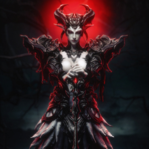 The Queen of the Ashen Vale - CA3D Original (SFW/NSFW 18+ Only) - 1:6 Scale Figure