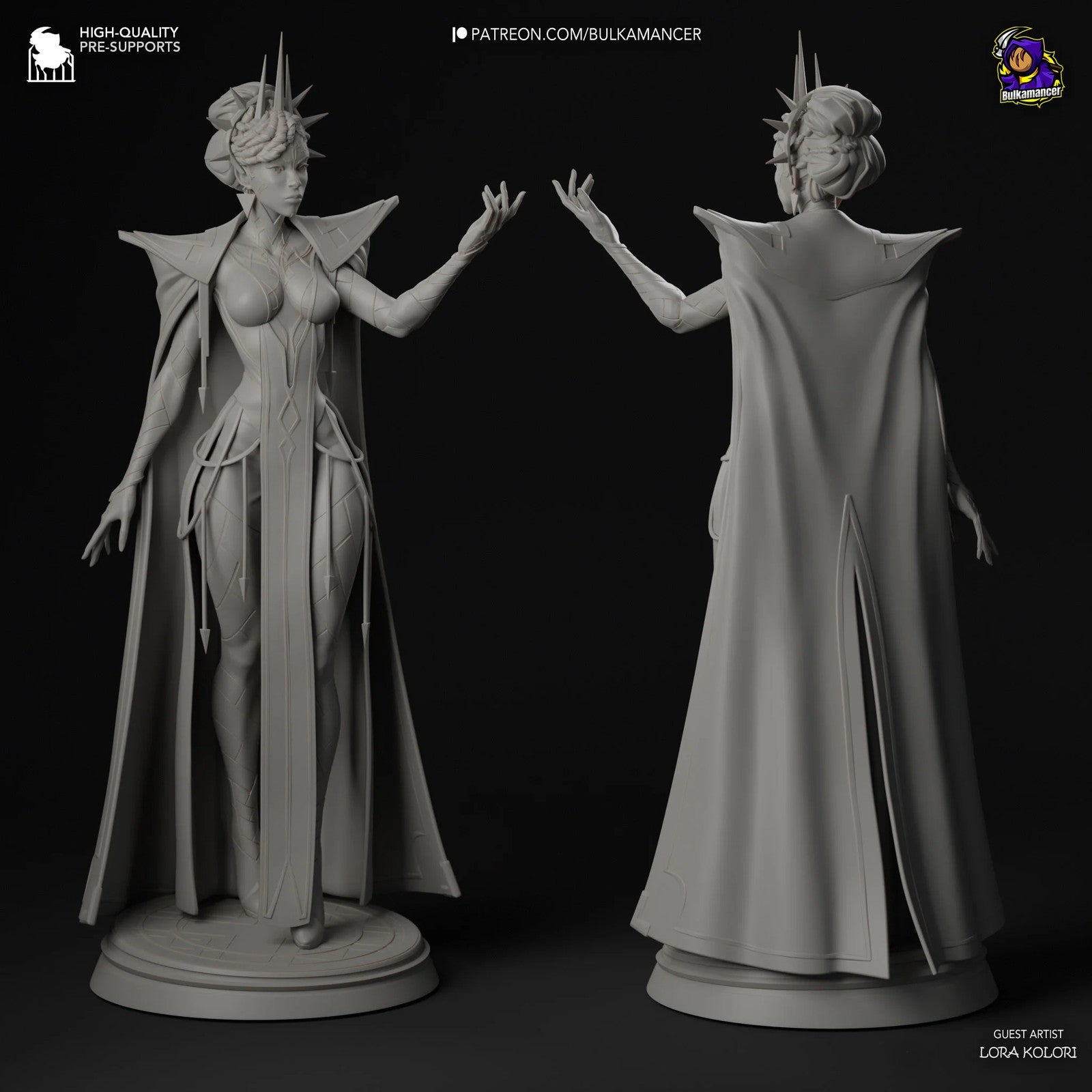 Mel Medara - Arcane - 1:8 Scale Figure (Unpainted) - Image 3