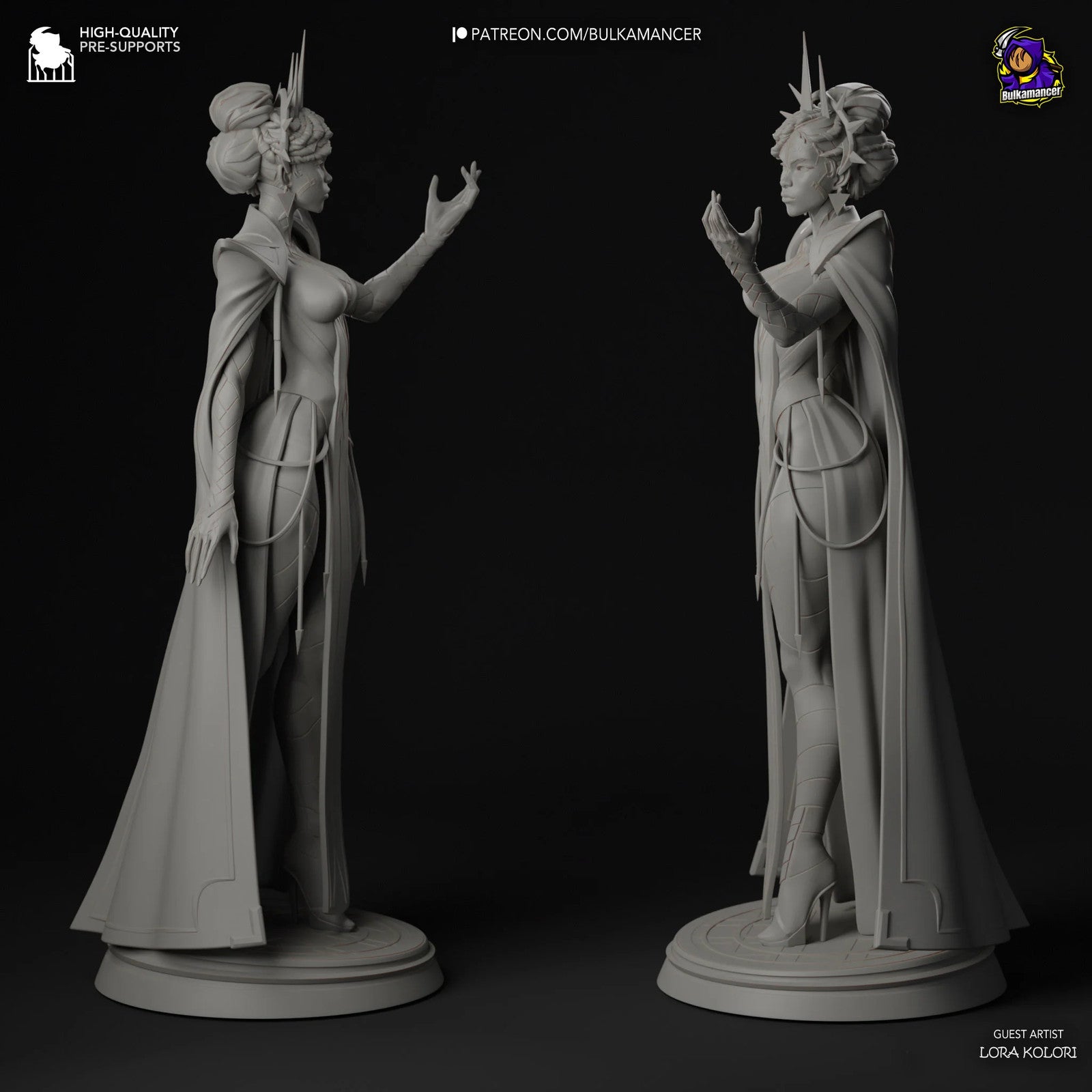 Mel Medara - Arcane - 1:8 Scale Figure (Unpainted) - Image 4