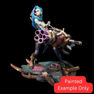 Fractured Jinx - Arcane - 1:8 Scale Figure