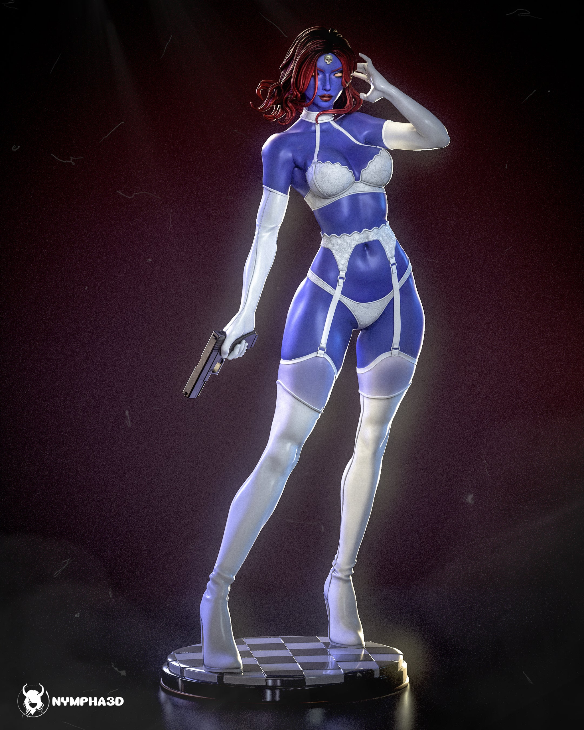Mystique - Marvel Comics (SFW/NSFW 18+ Only) - 1:6 Scale Figure & Bust - Image 7