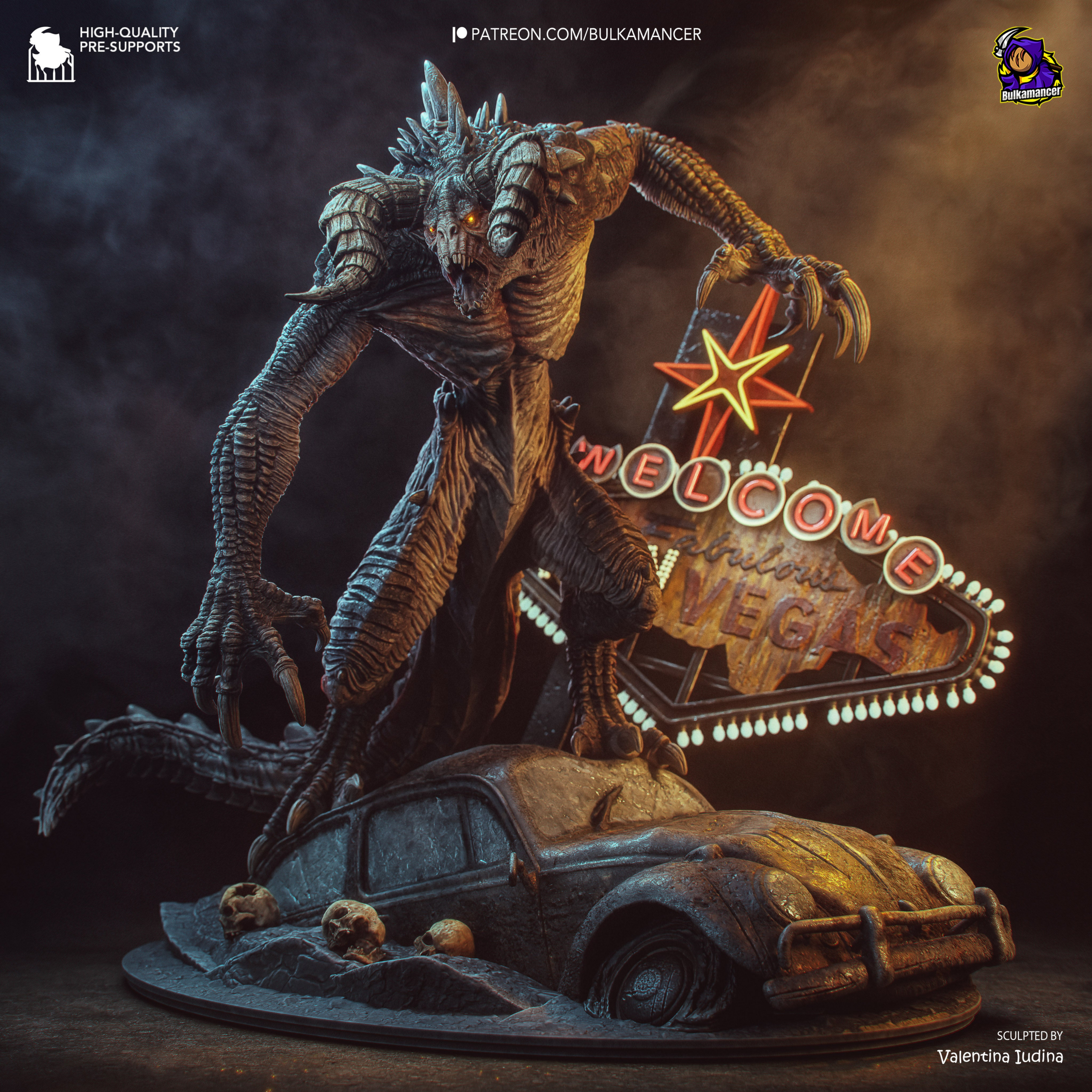 Deathclaw - Fallout - 1:8 Scale FIgure