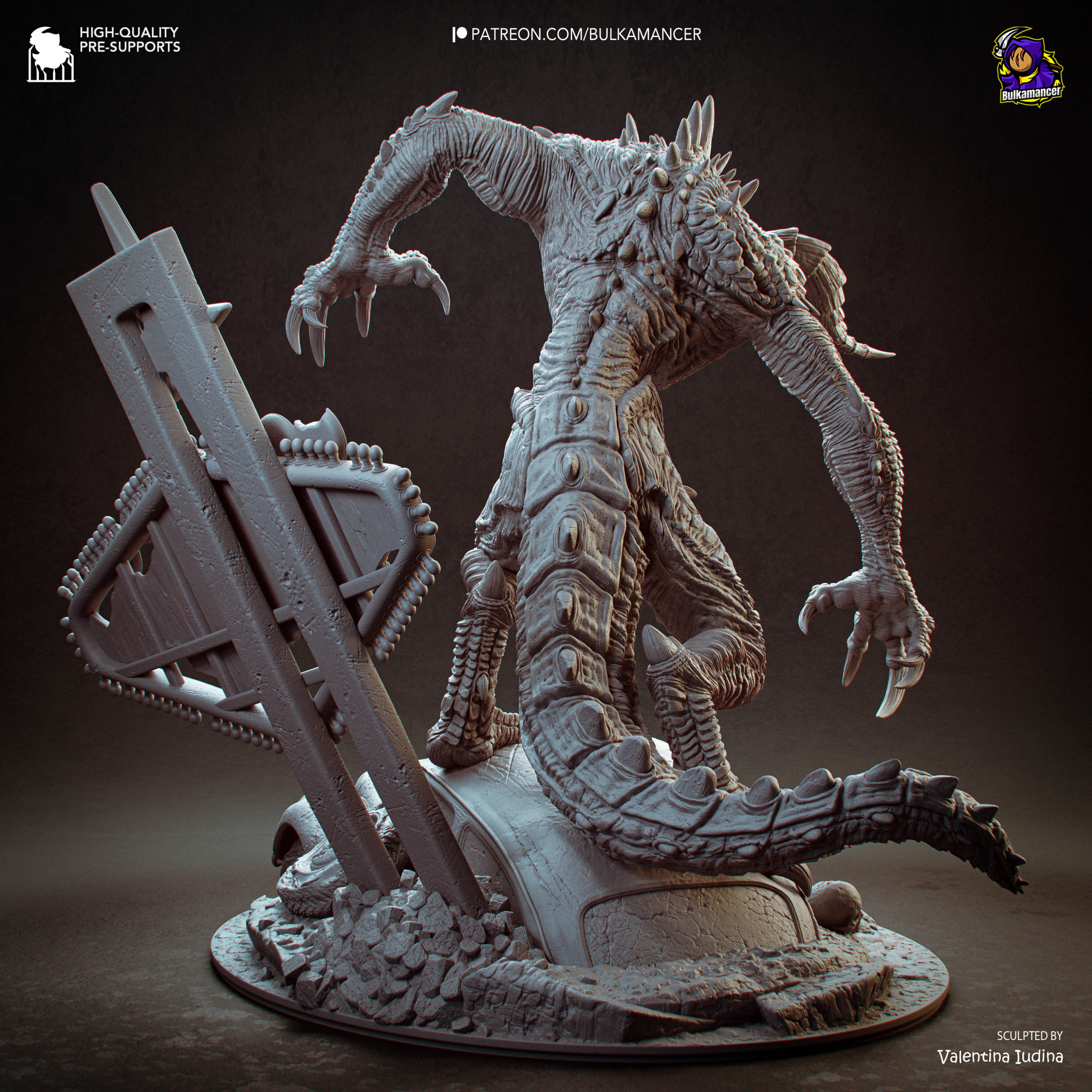 Deathclaw - Fallout - 1:8 Scale FIgure - Image 4