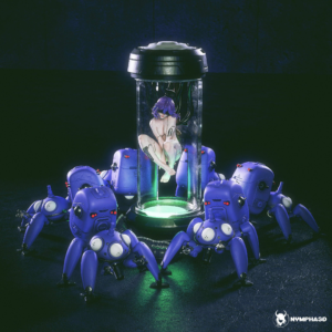 Motoko Kusanagi - Ghost in the Shell (SFW/NSFW 18+ Only) - 1:4 Scale Figure