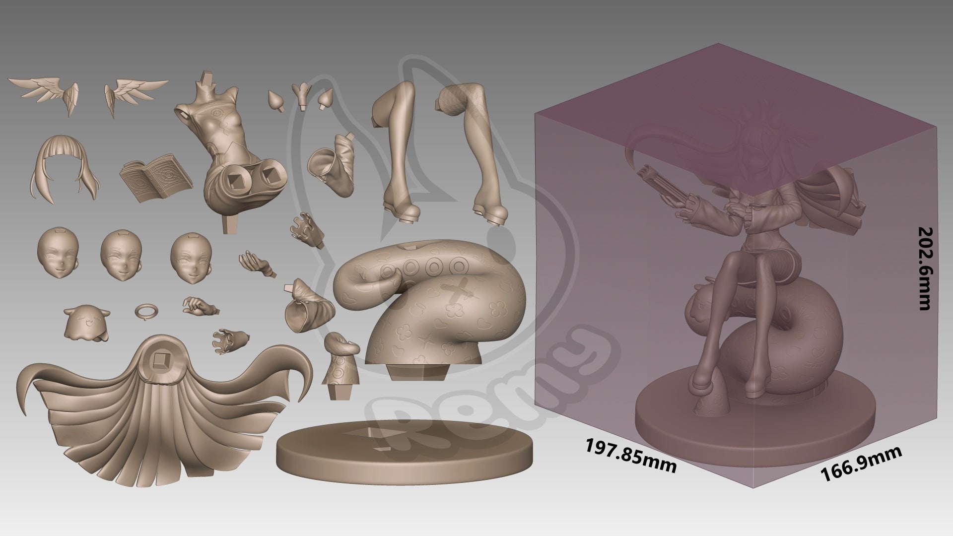 Tako Takover Ina- V-Tuber - 1:7 Scale Figure - Image 4