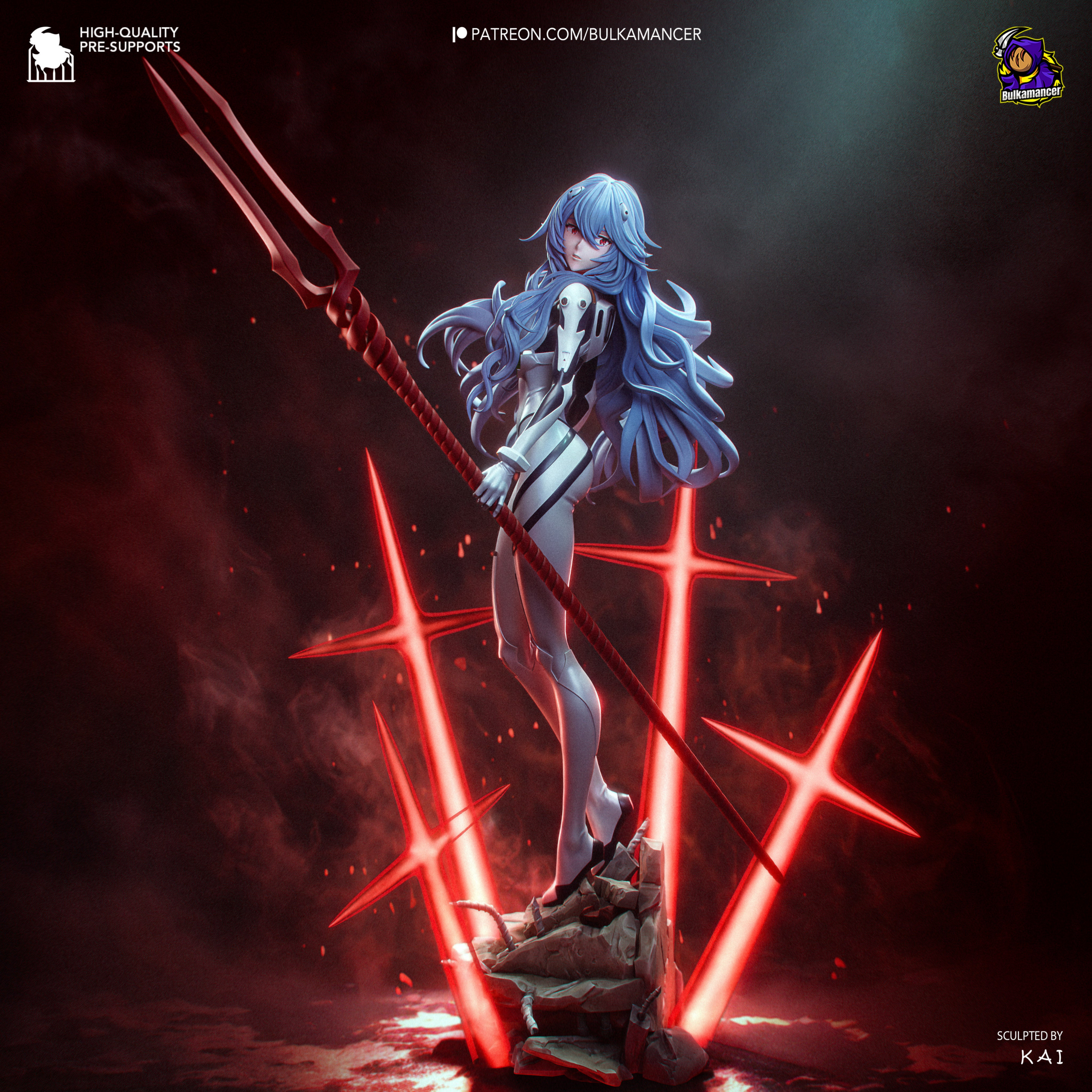 Rei Ayanami - Evangelion - 1:8 Scale Figure