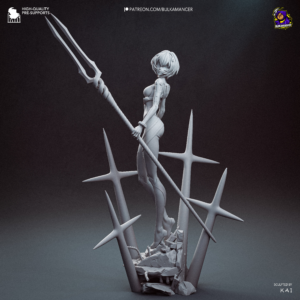 Rei Ayanami - Evangelion - 1:8 Scale Figure - 1:8, Short Hair