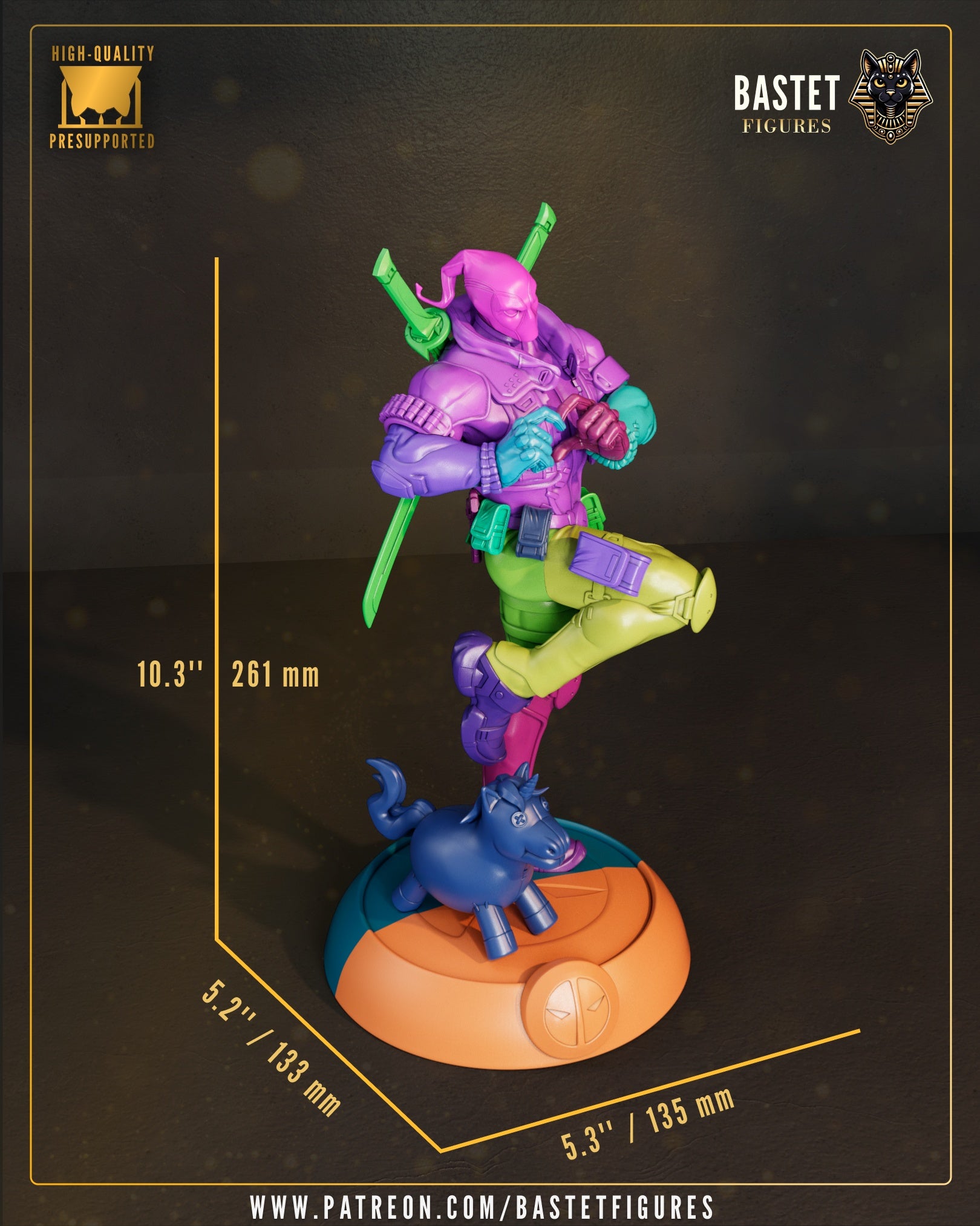 Deadpool - Marvel Rivals - 1:8 Scale Figure - Image 5