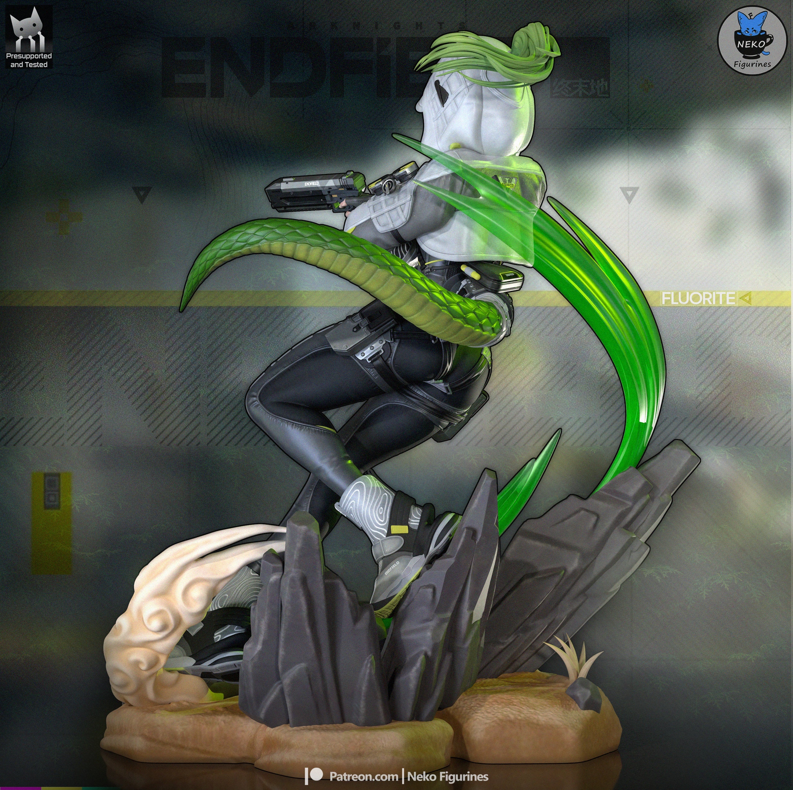 Fluorite - Arknights: Endfield - 1:7 Scale Figure - Image 3
