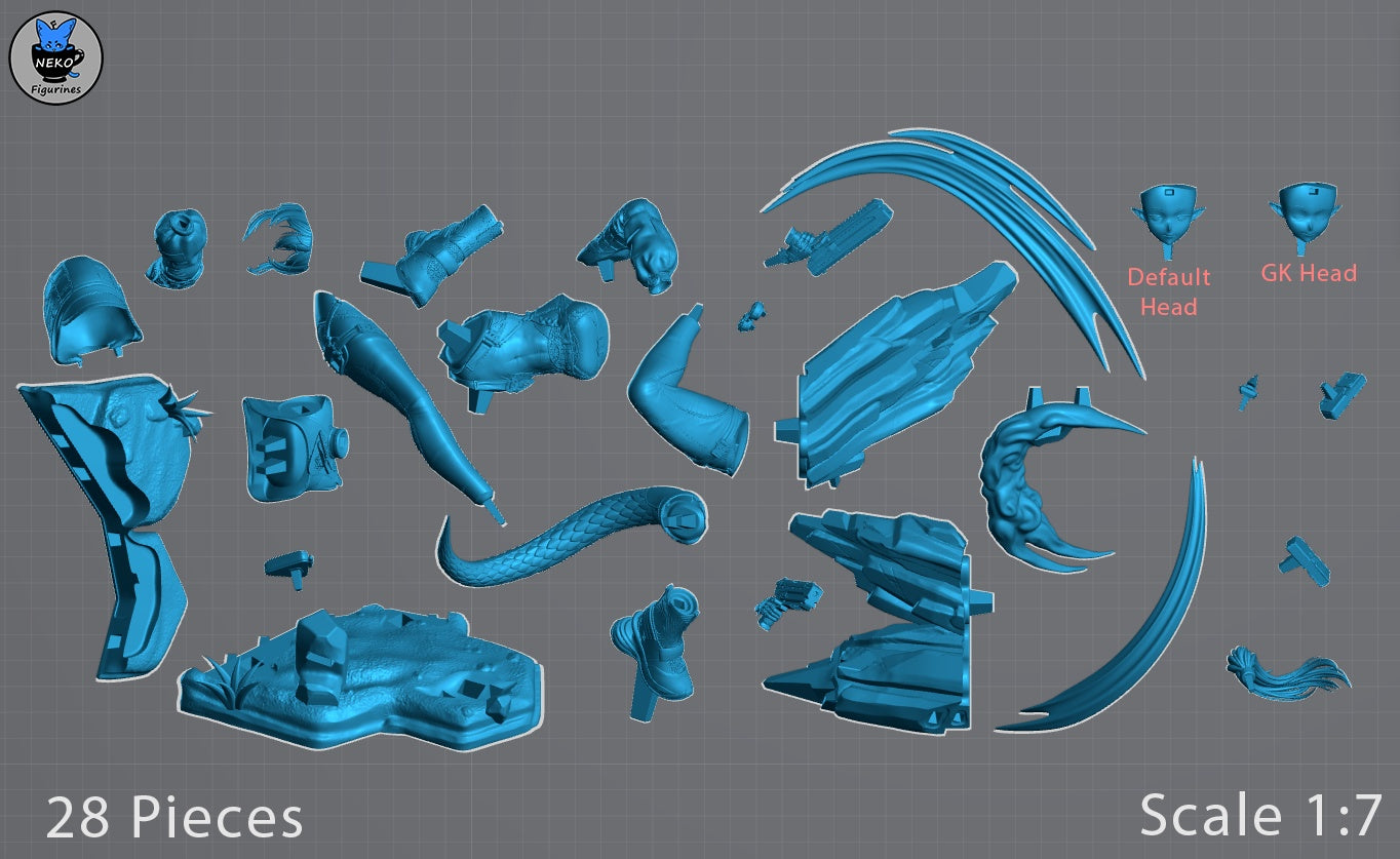 Fluorite - Arknights: Endfield - 1:7 Scale Figure - Image 4