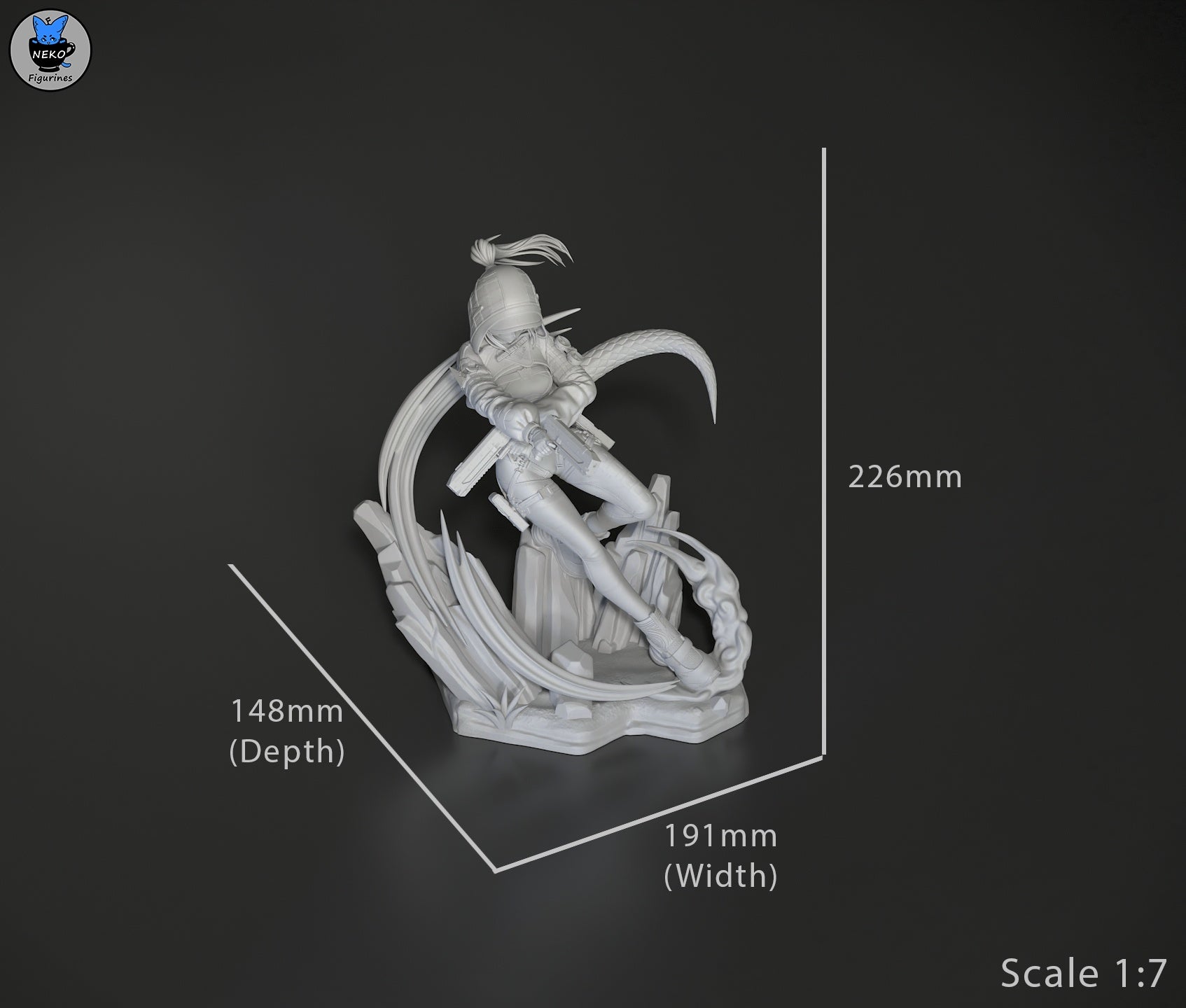 Fluorite - Arknights: Endfield - 1:7 Scale Figure - Image 5