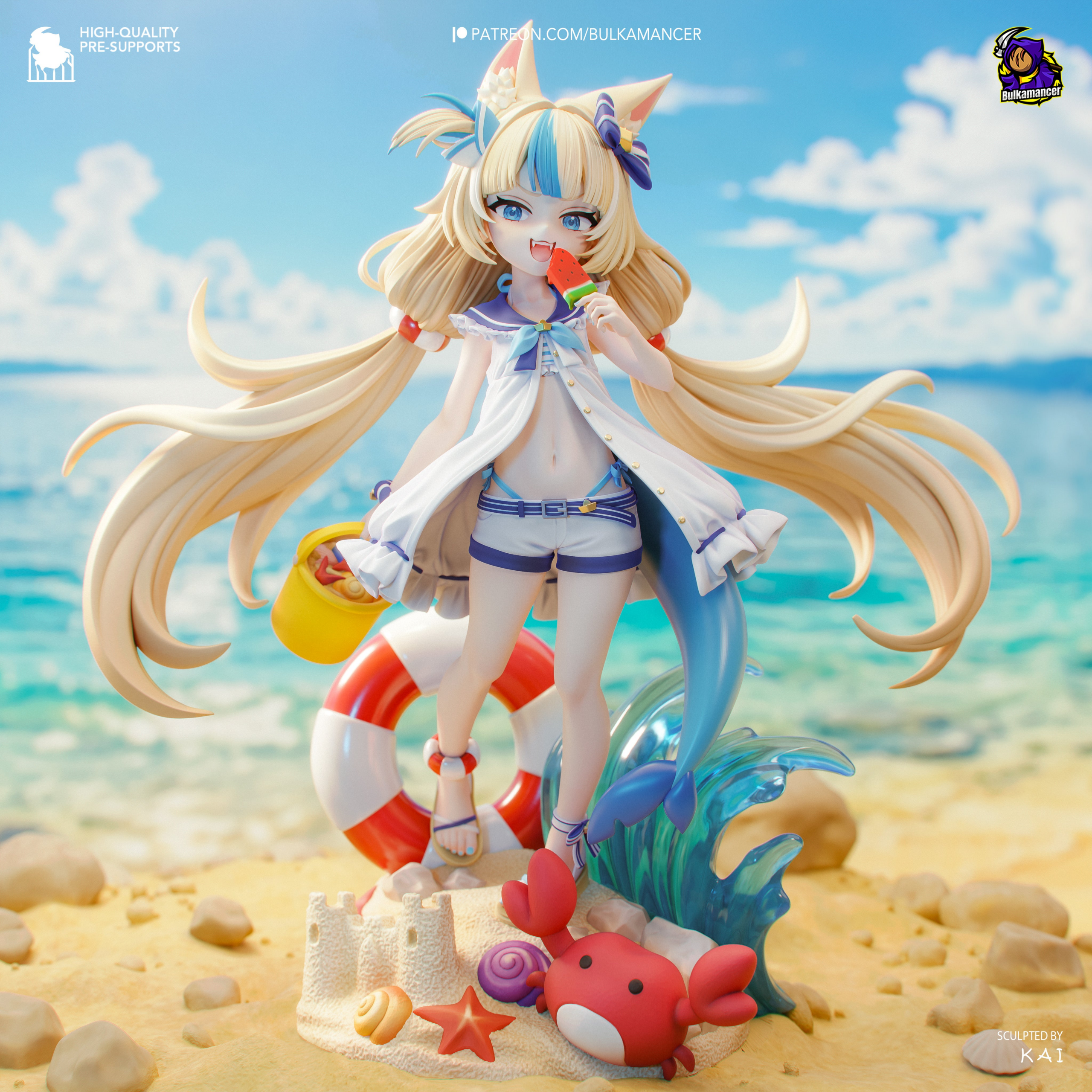 Sameko Saba - Vtuber - 1:8 Scale Figure