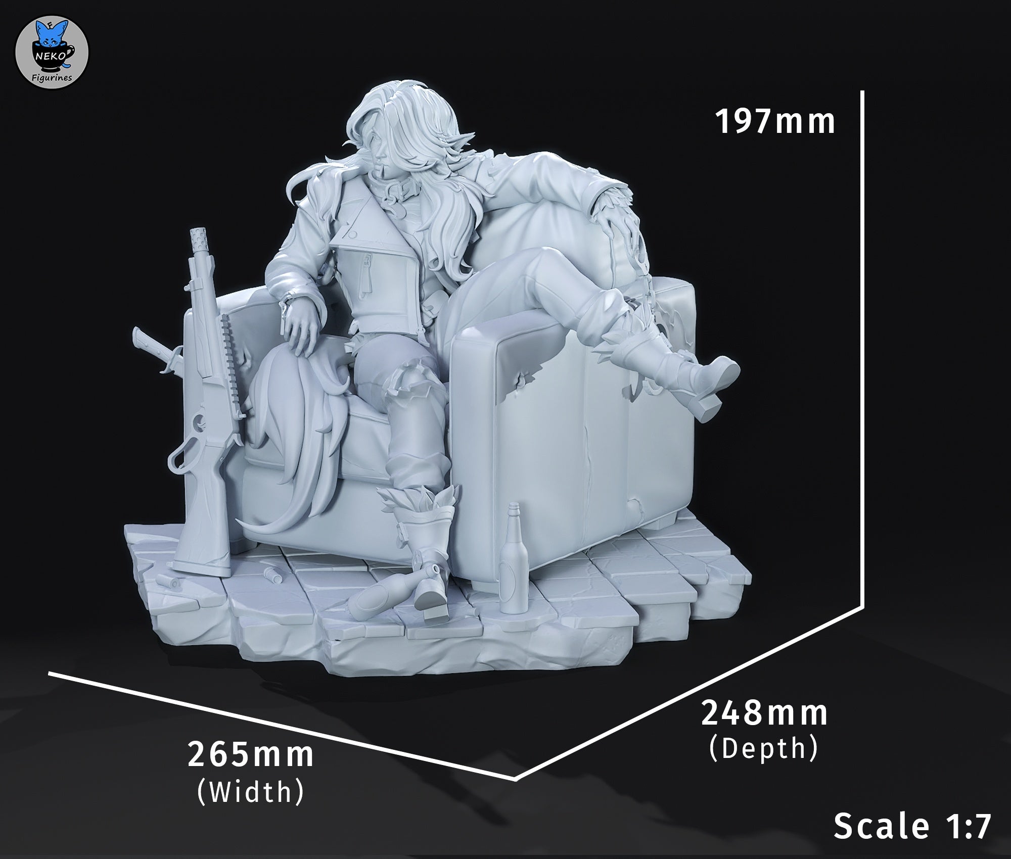 Silver - Deadlock - 1:7 Scale Figure - Image 5