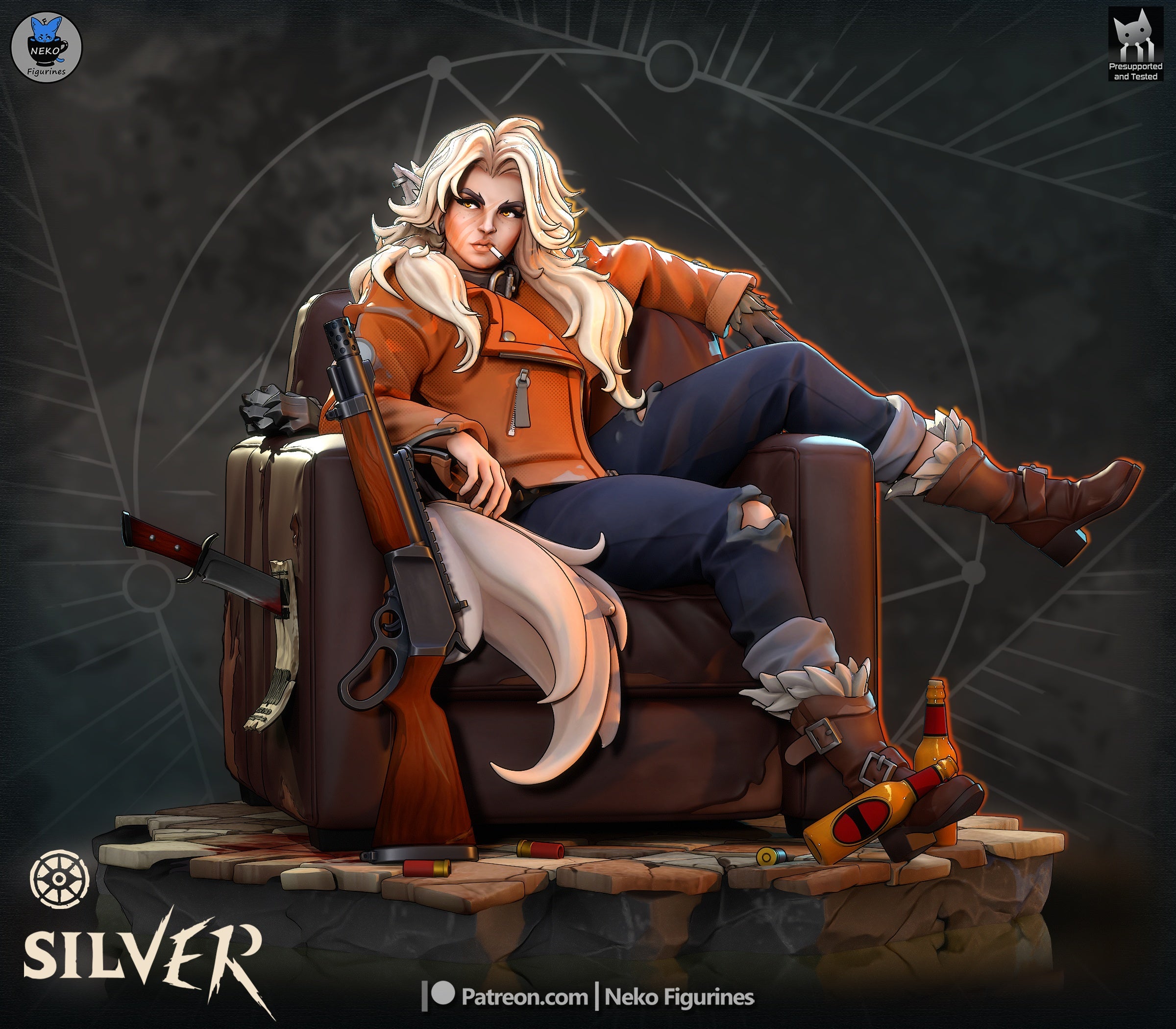 Silver - Deadlock - 1:7 Scale Figure